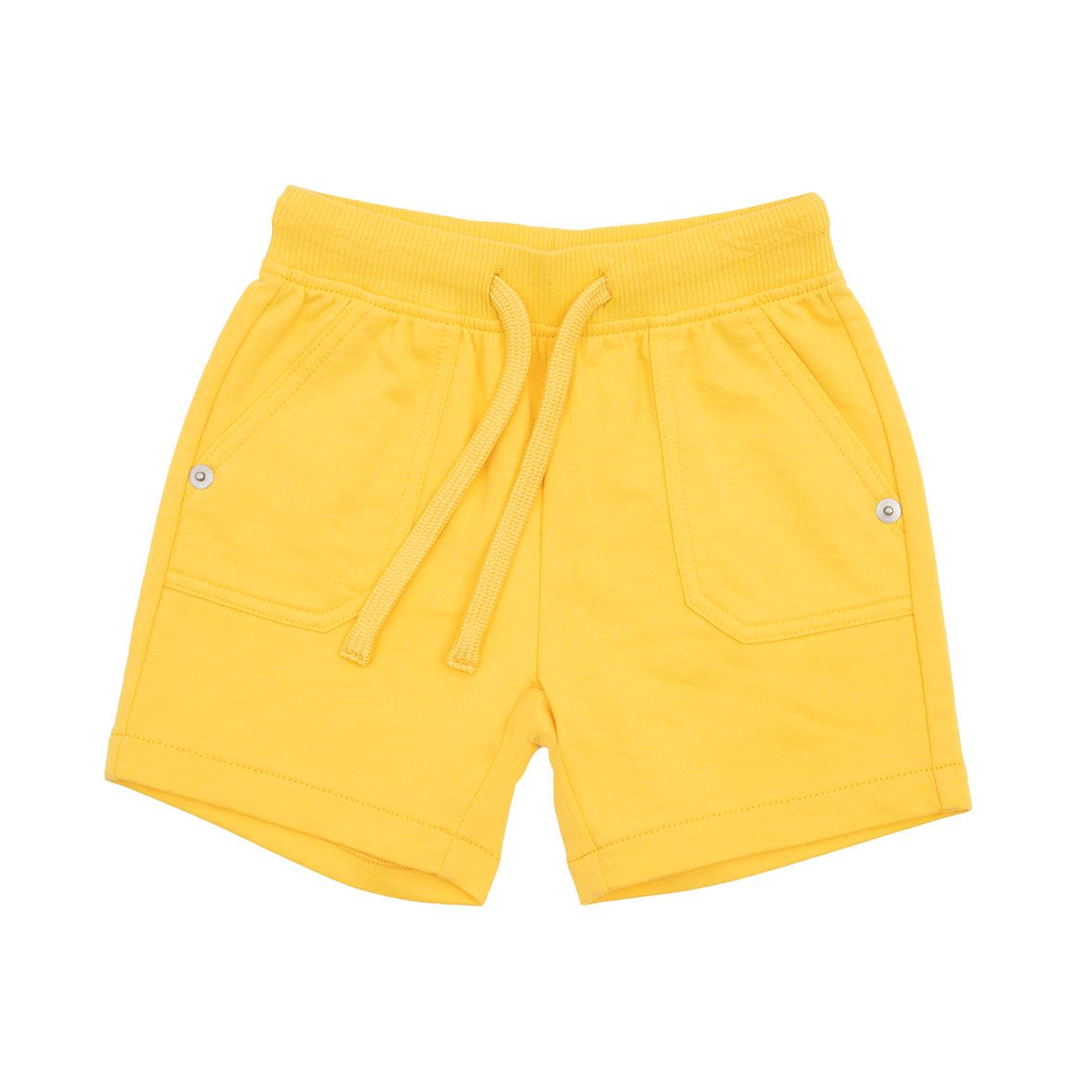 Short morbido bimbo giallo con tasche - Mawi