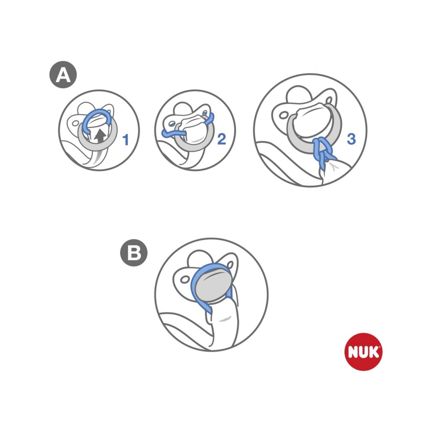 Portasucchietto nastro disney mickey - nuk - Nuk