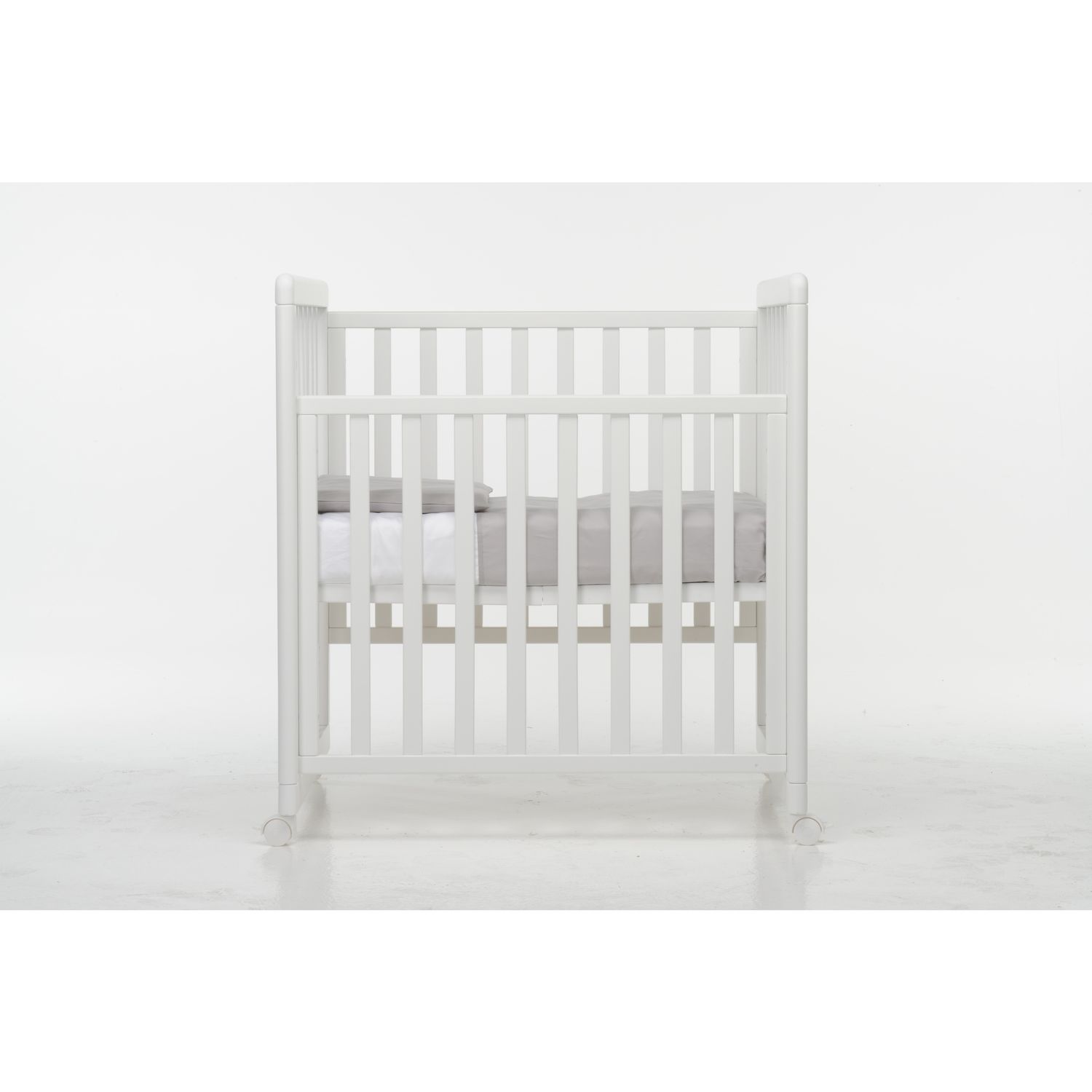 Lettino forever 8 in 1 bianco tessile grey - brevi - BREVI