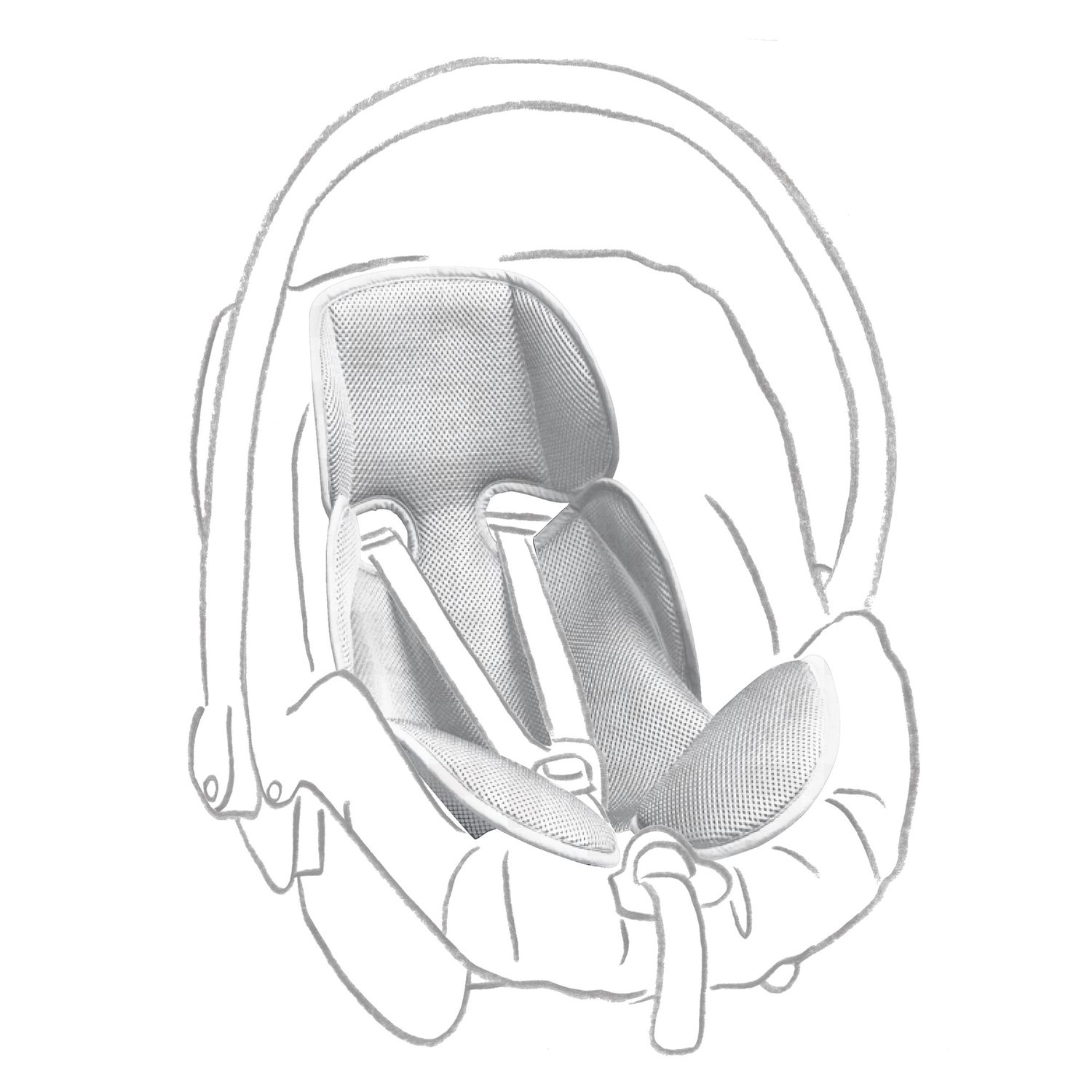 Materassino spugna neonato - giordani - Giordani