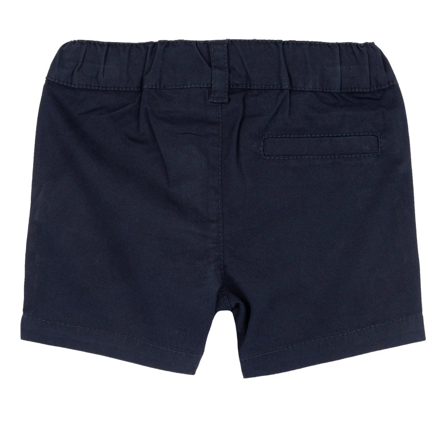 Pantaloncini in tessuto tinta unita blu per ragazzi - chicco - Chicco