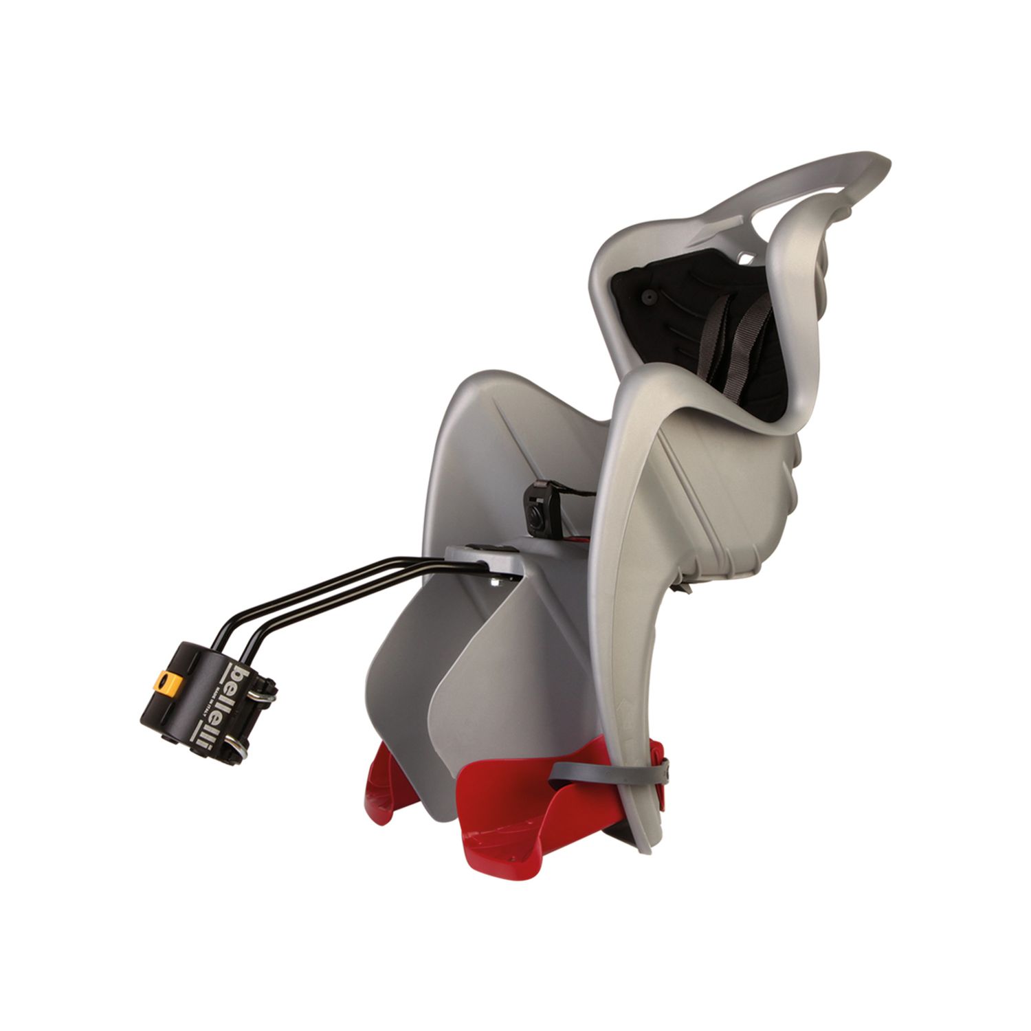 Seggiolini bici posteriore mr fox silver - bellelli - Bellelli