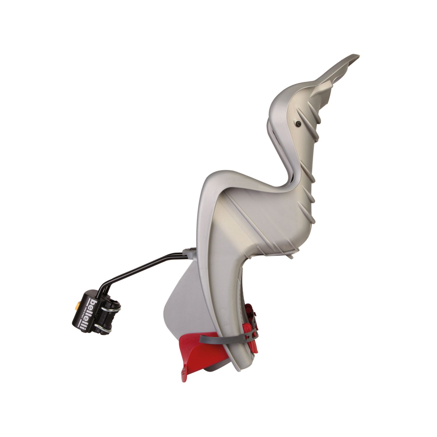 Seggiolini bici posteriore mr fox silver - bellelli - Bellelli