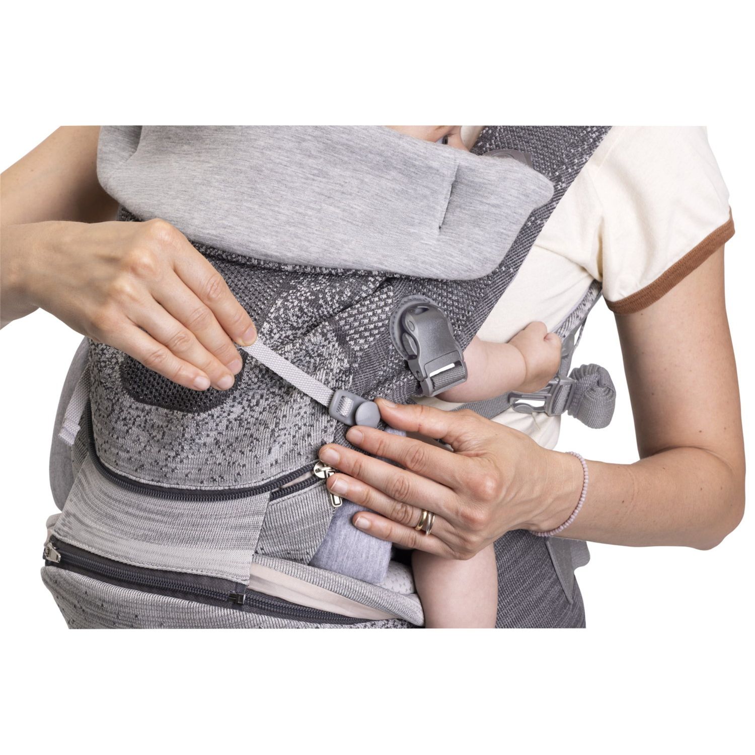 Marsupio airy hip fit carrier pebble - chicco - Chicco