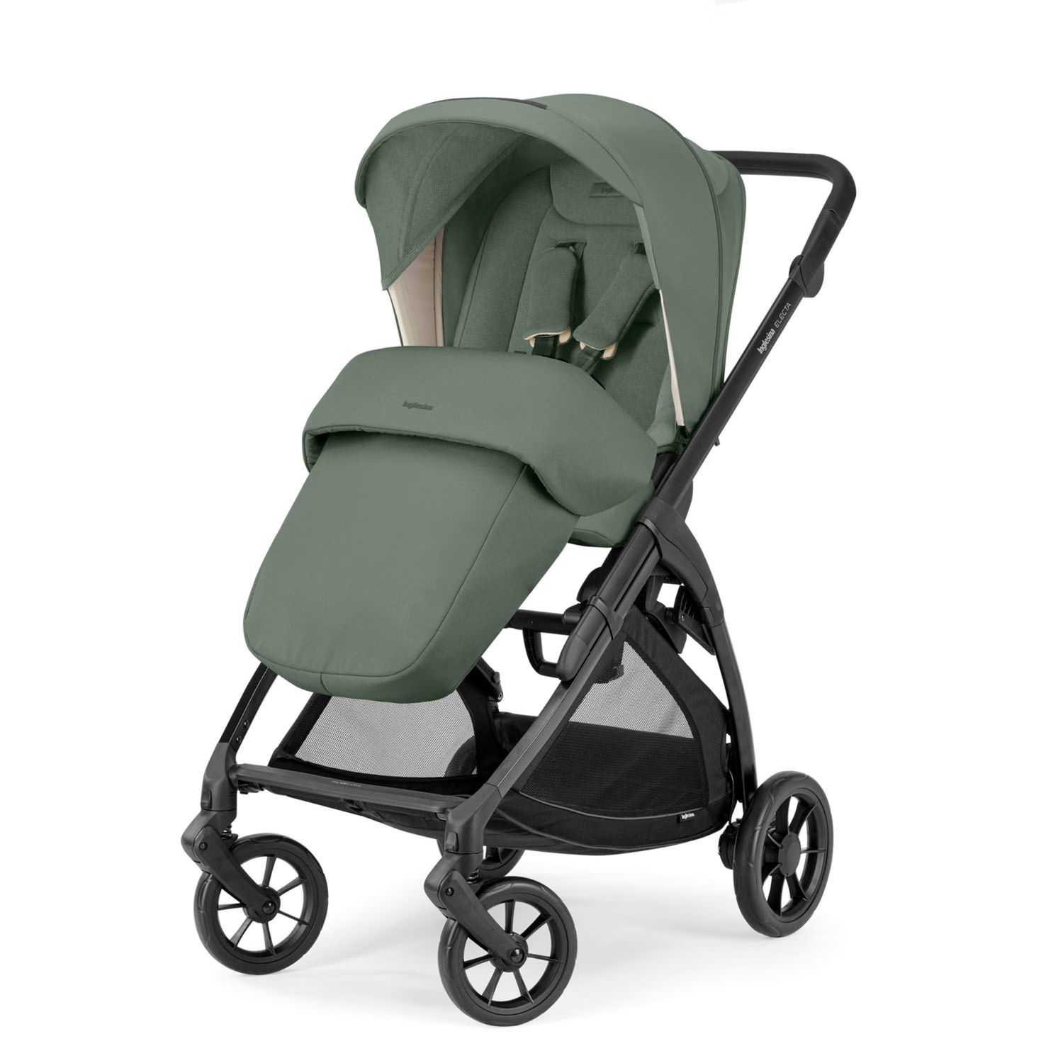 Trio system4 electa darwin recline - murray green + telaio total black - inglesina - Inglesina