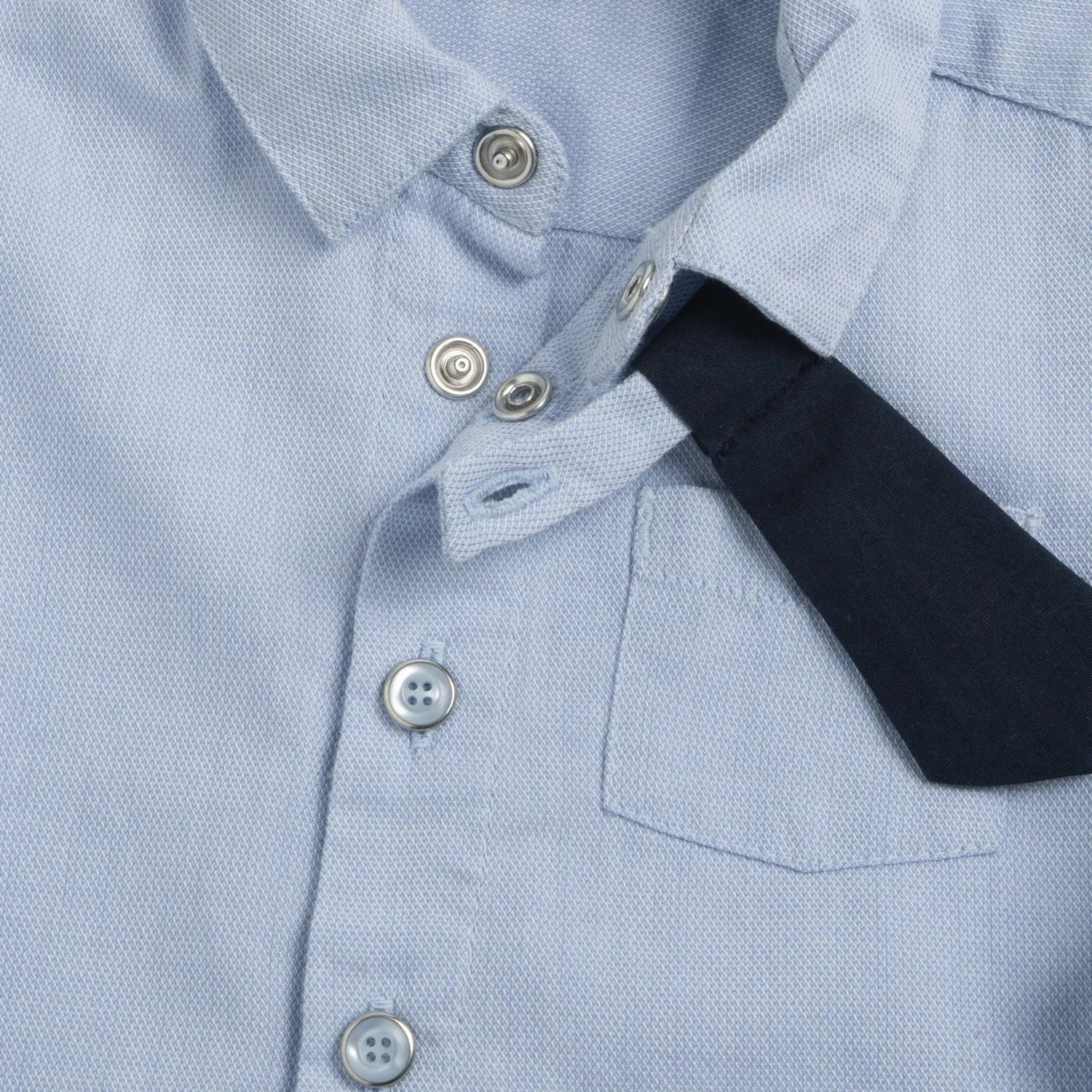 Camicia azzurra con cravatta - chicco - Chicco