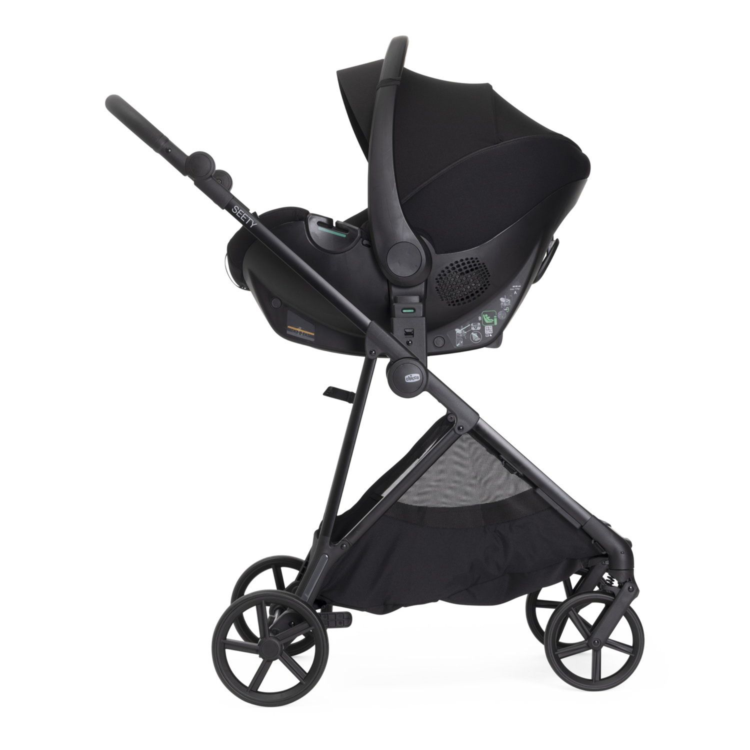 Trio seety kory essential - ebony - chicco - Chicco
