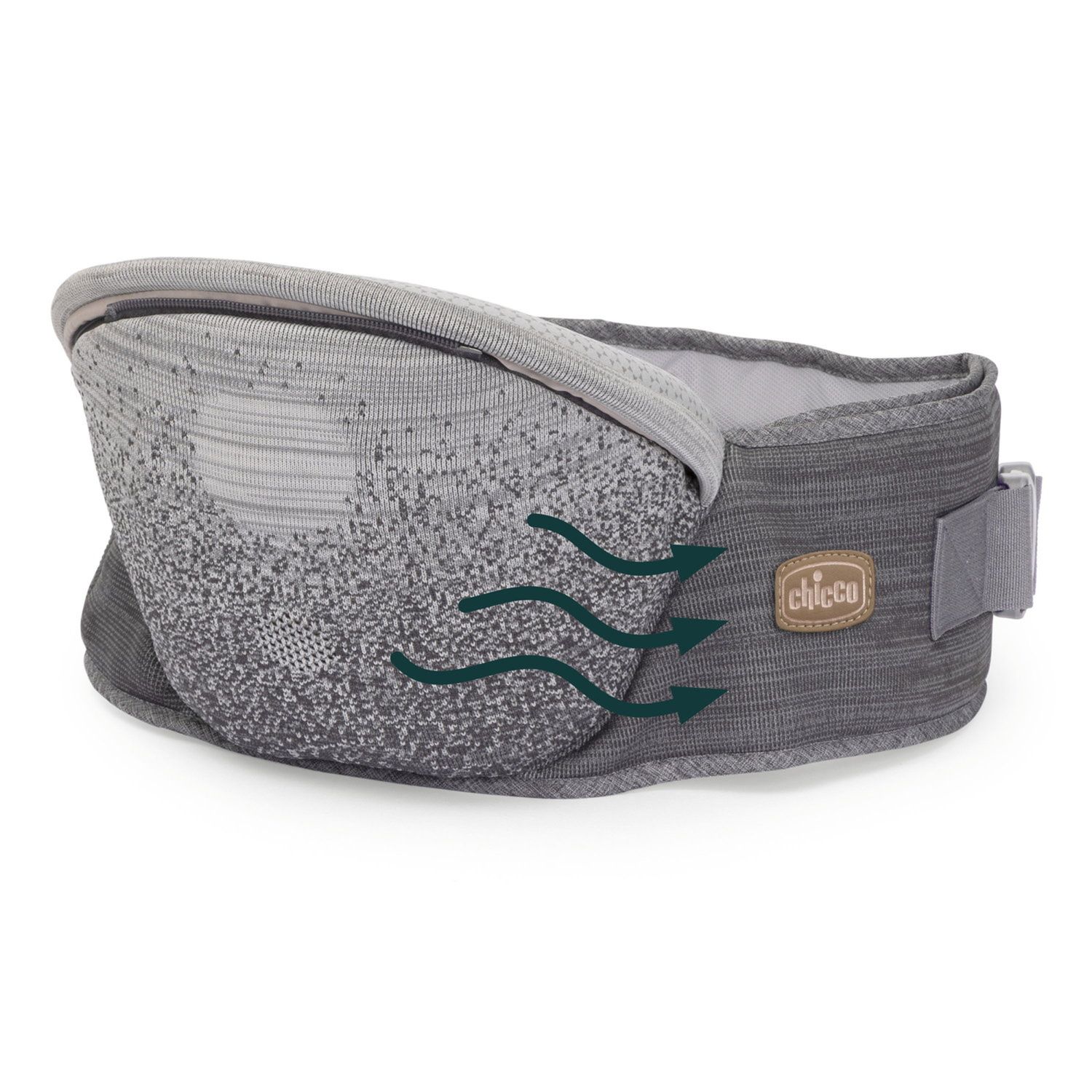 Marsupio airy hip fit carrier pebble - chicco - Chicco