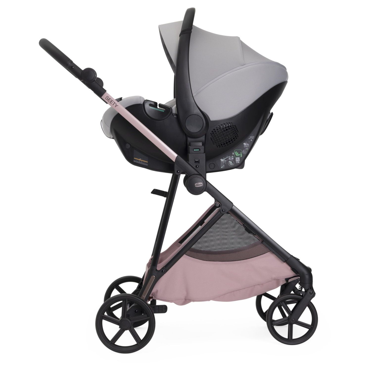 Trio seety kory essential -  blush - chicco - Chicco