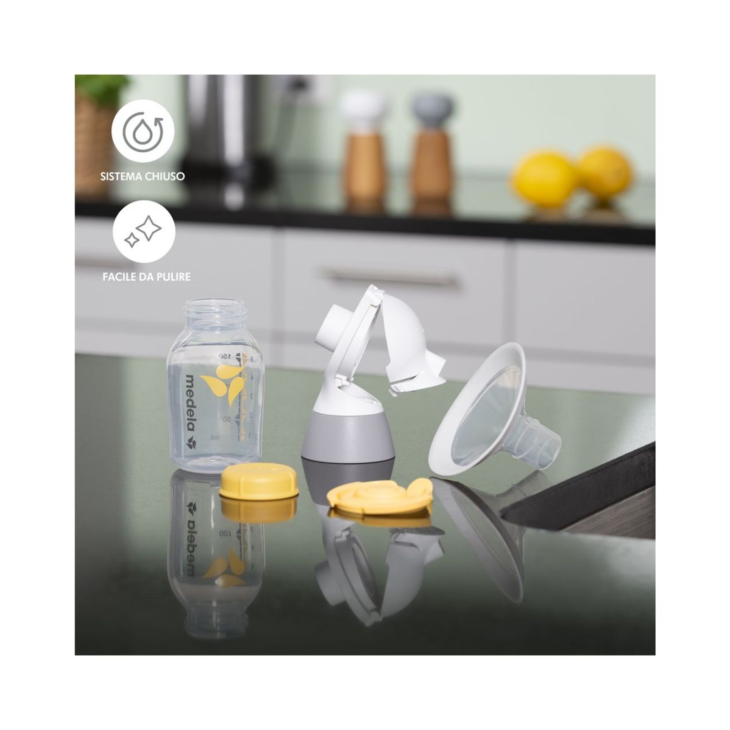 Tiralatte elettrico doppio swing maxi - medela - Medela