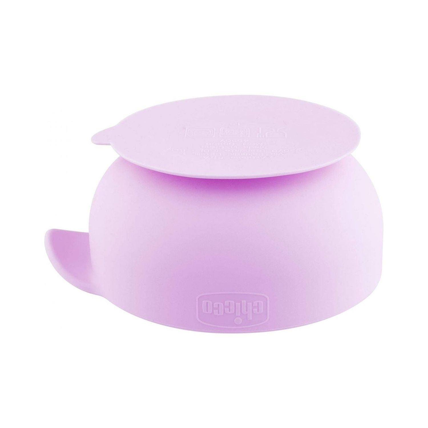 Ciotola silicone con ventosa 6m+ rosa - chicco - Chicco