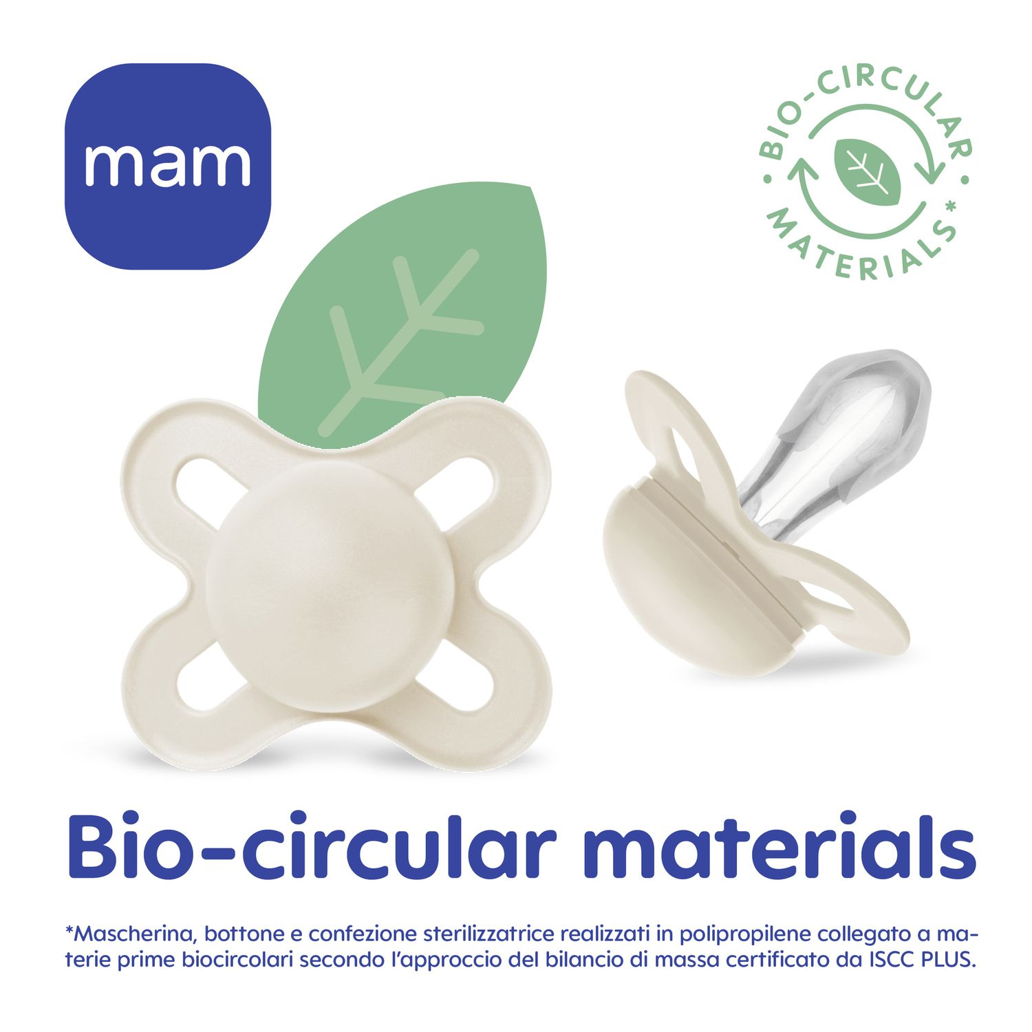 Succhietti original start  0-2m silicone bio-circolare conf. doppia rosa/grigio - mam - Mam