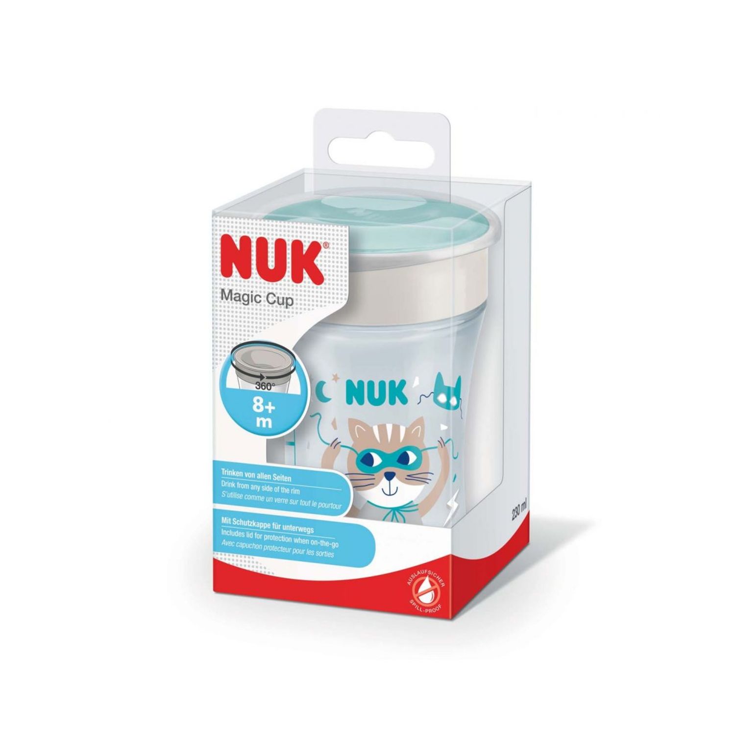 Tazza magic cup 230ml_ gatto - nuk - Nuk