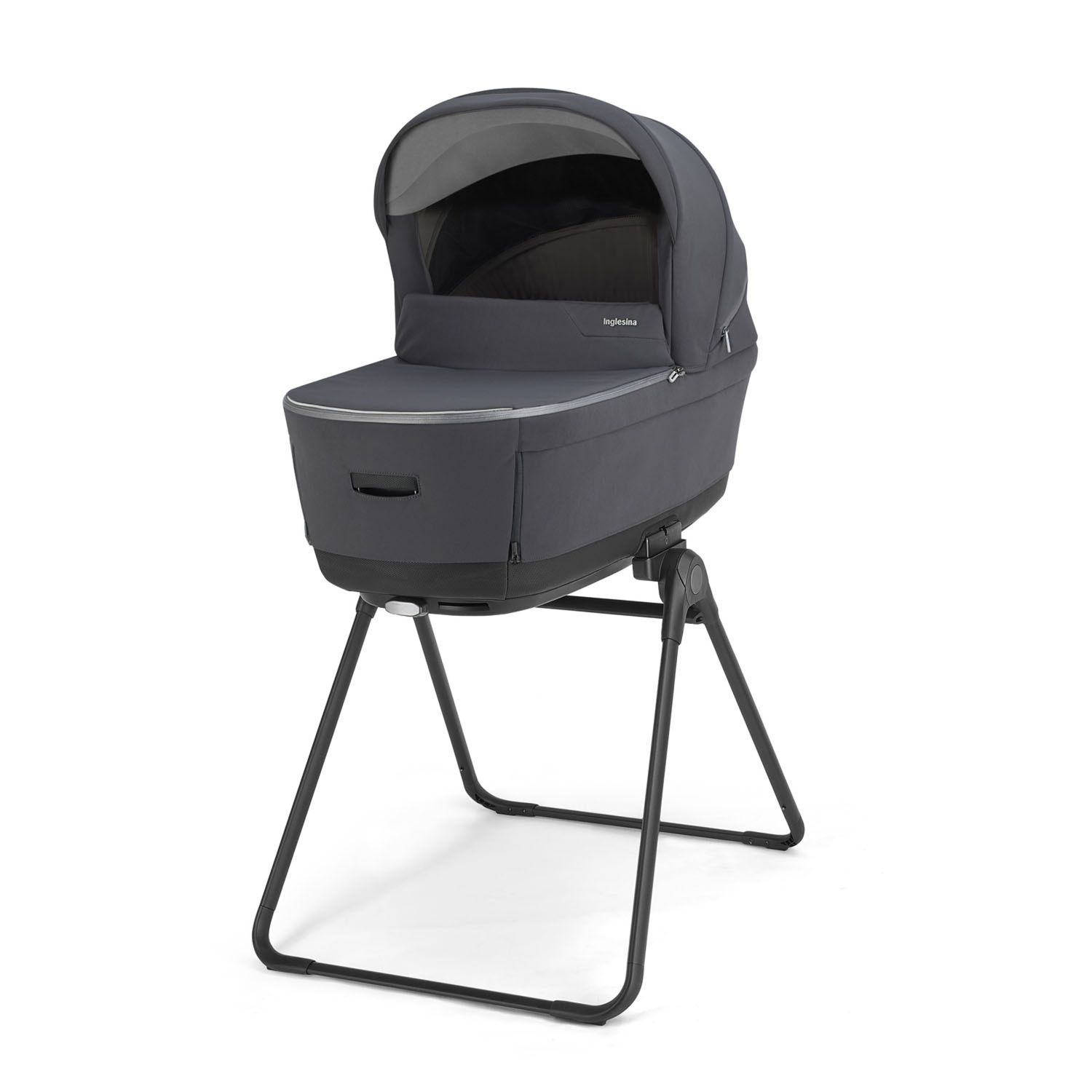 Electa system quattro - garage grey con telaio bronze e seggiolino auto darwin infant recline evo - inglesina - Inglesina