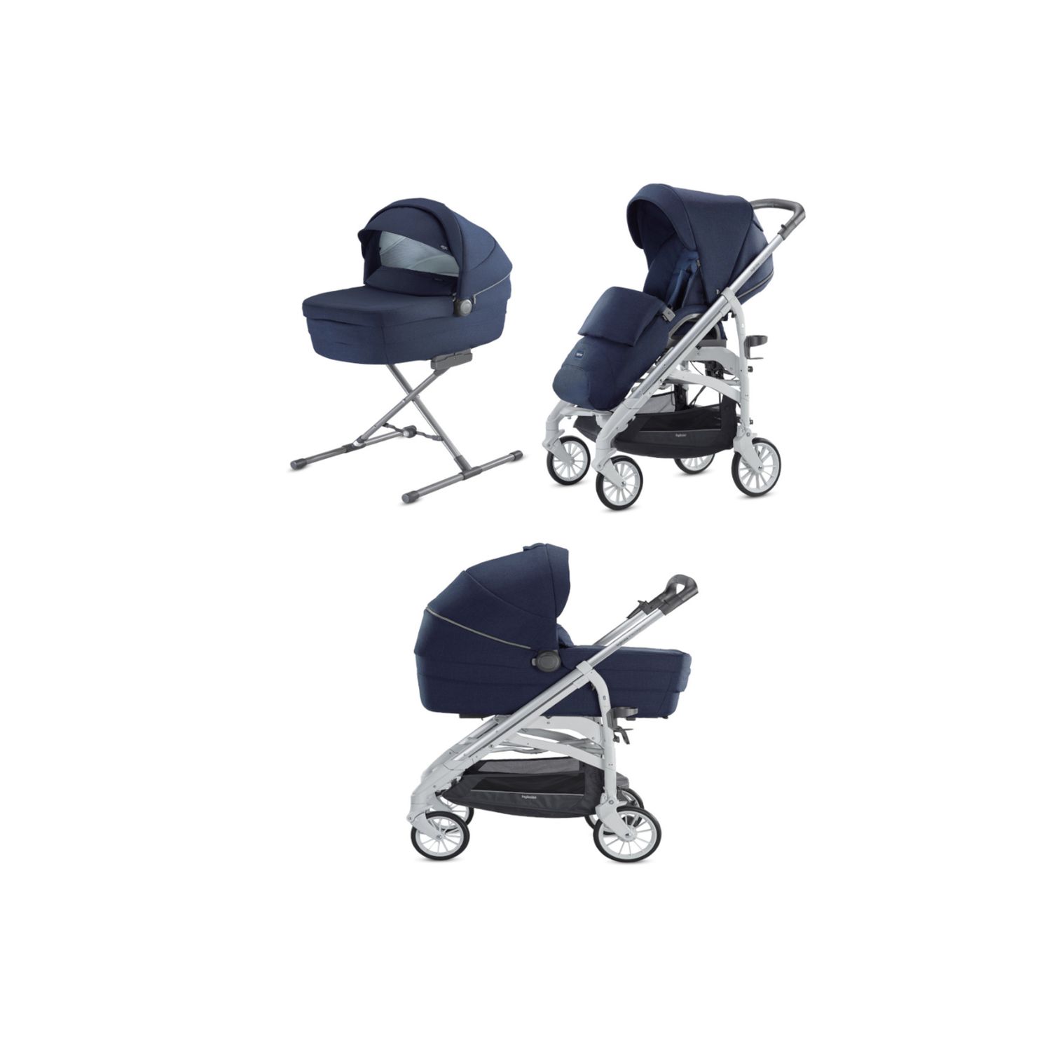Sistema modulare senza telaio system quattro trilogy sailor blue - inglesina - Inglesina
