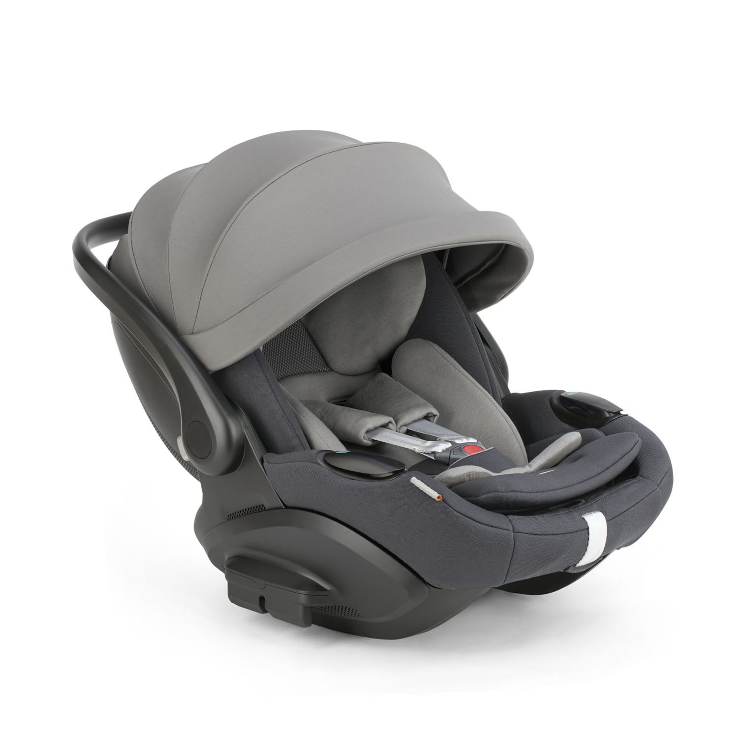 Electa system quattro - garage grey con telaio bronze e seggiolino auto darwin infant recline evo - inglesina - Inglesina