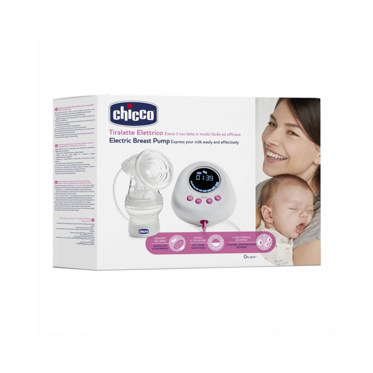 Tiralatte elettrico chicco naturally me - Chicco