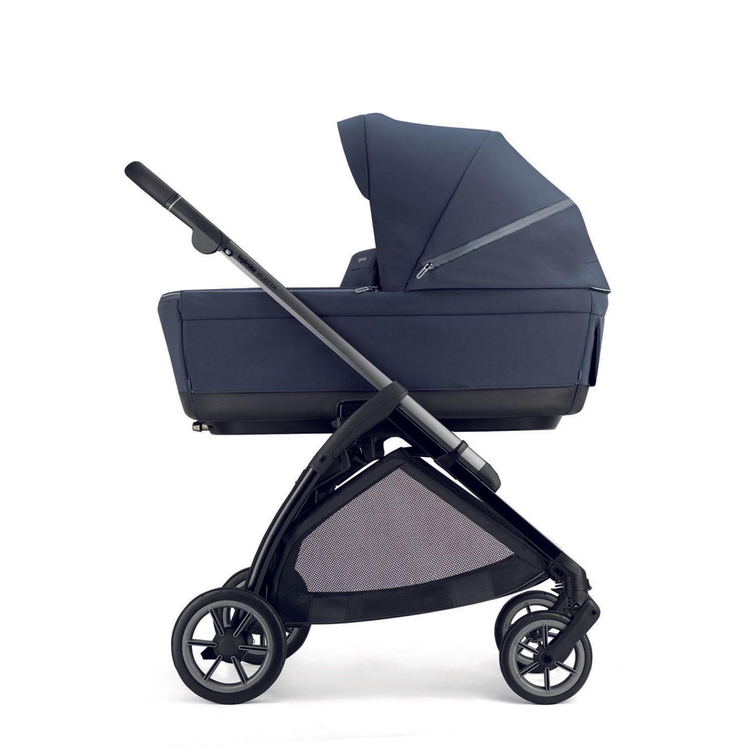 Electa system quattro - rooftop blue con telaio iron e seggiolino auto darwin infant - inglesina - Inglesina