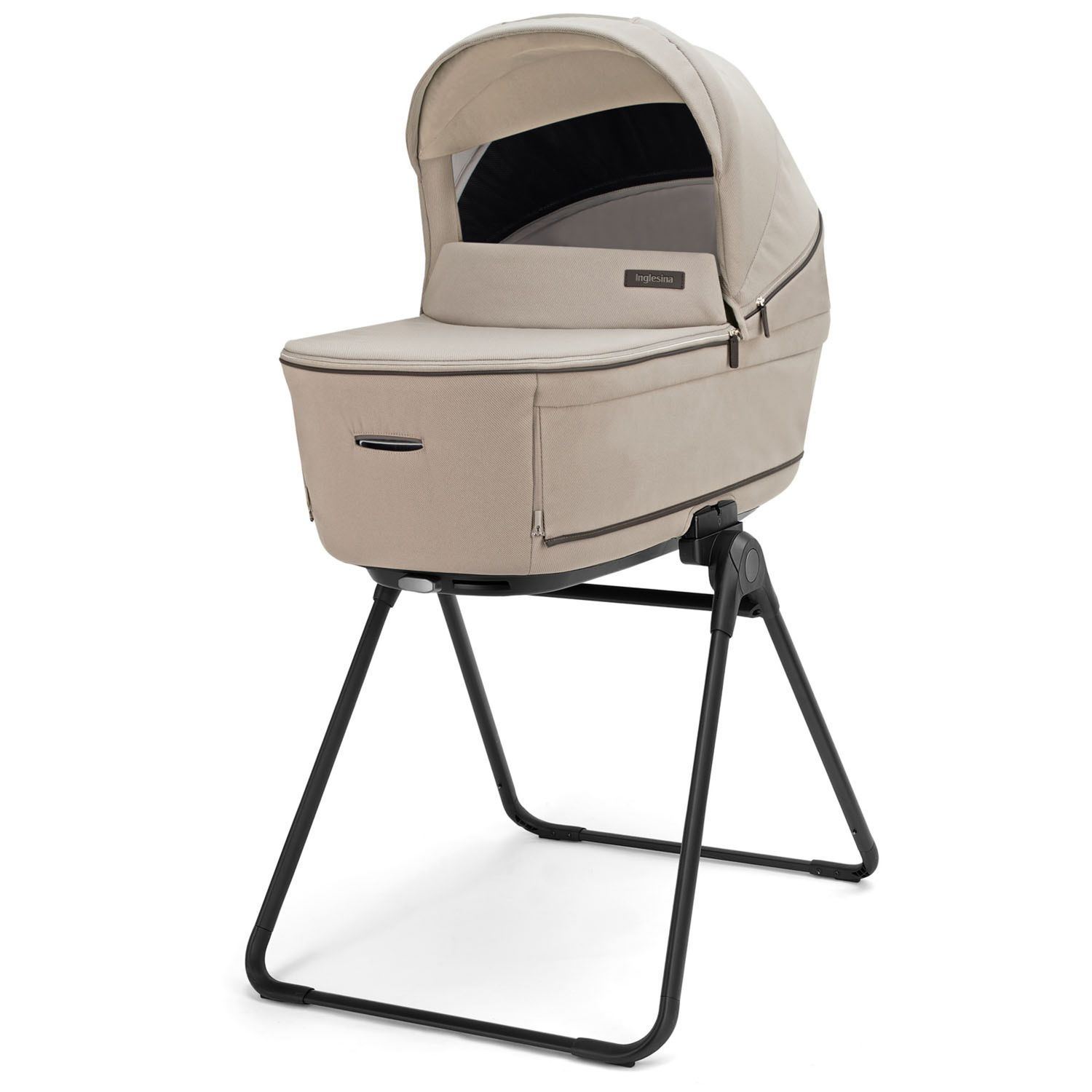 Aptica system quattro - vicuna beige con telaio palladio e seggiolino auto darwin infant recline evo - inglesina - Inglesina