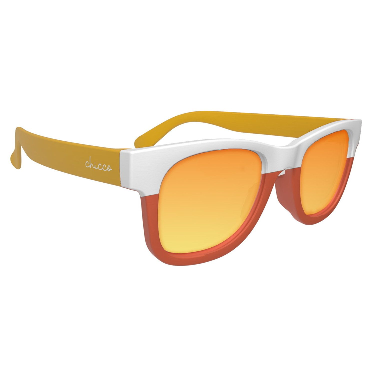Occhiale da sole rosso con lenti a specchio 24m+ - chicco - Chicco