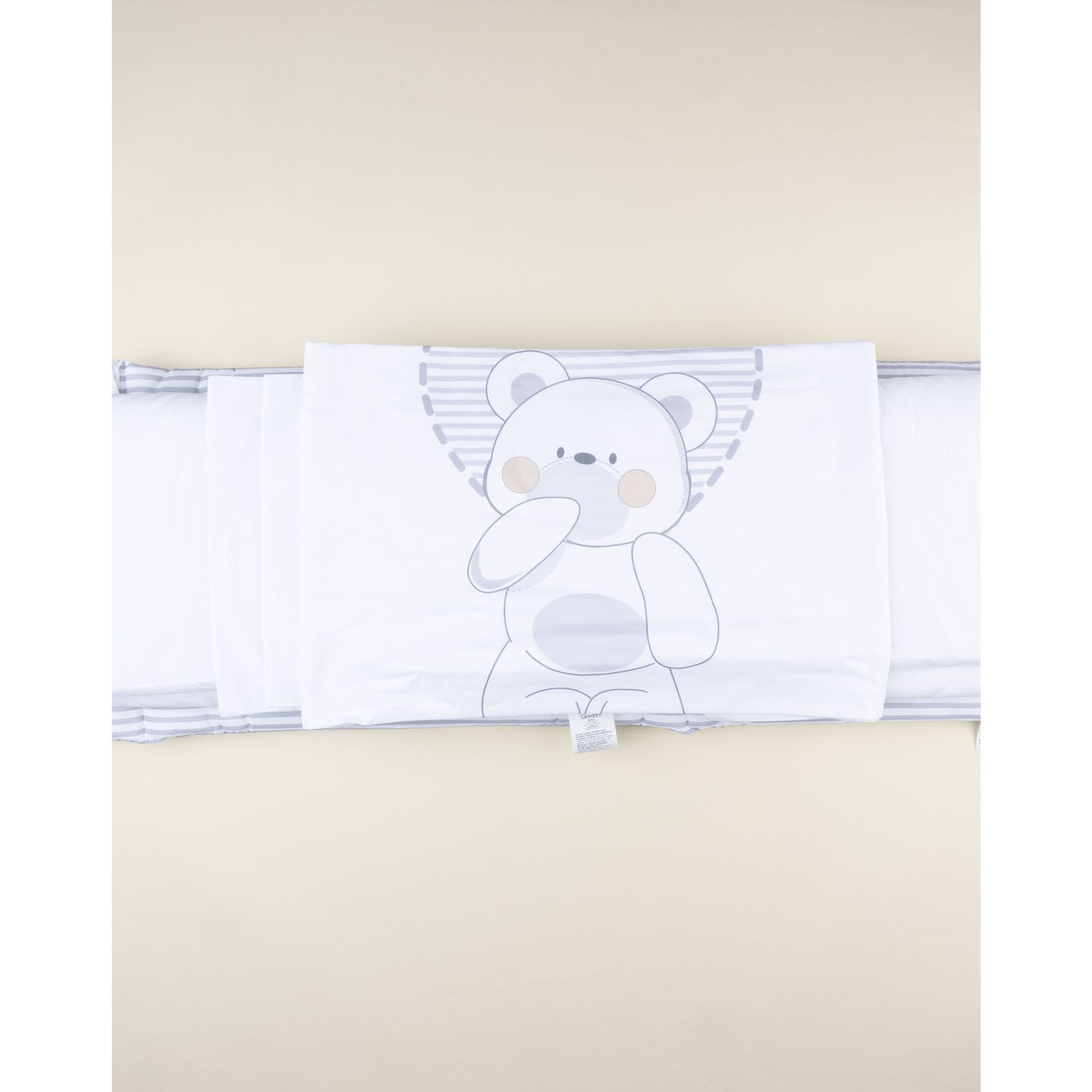 Set 4 pezzi giordani orsetto grigio - Giordani