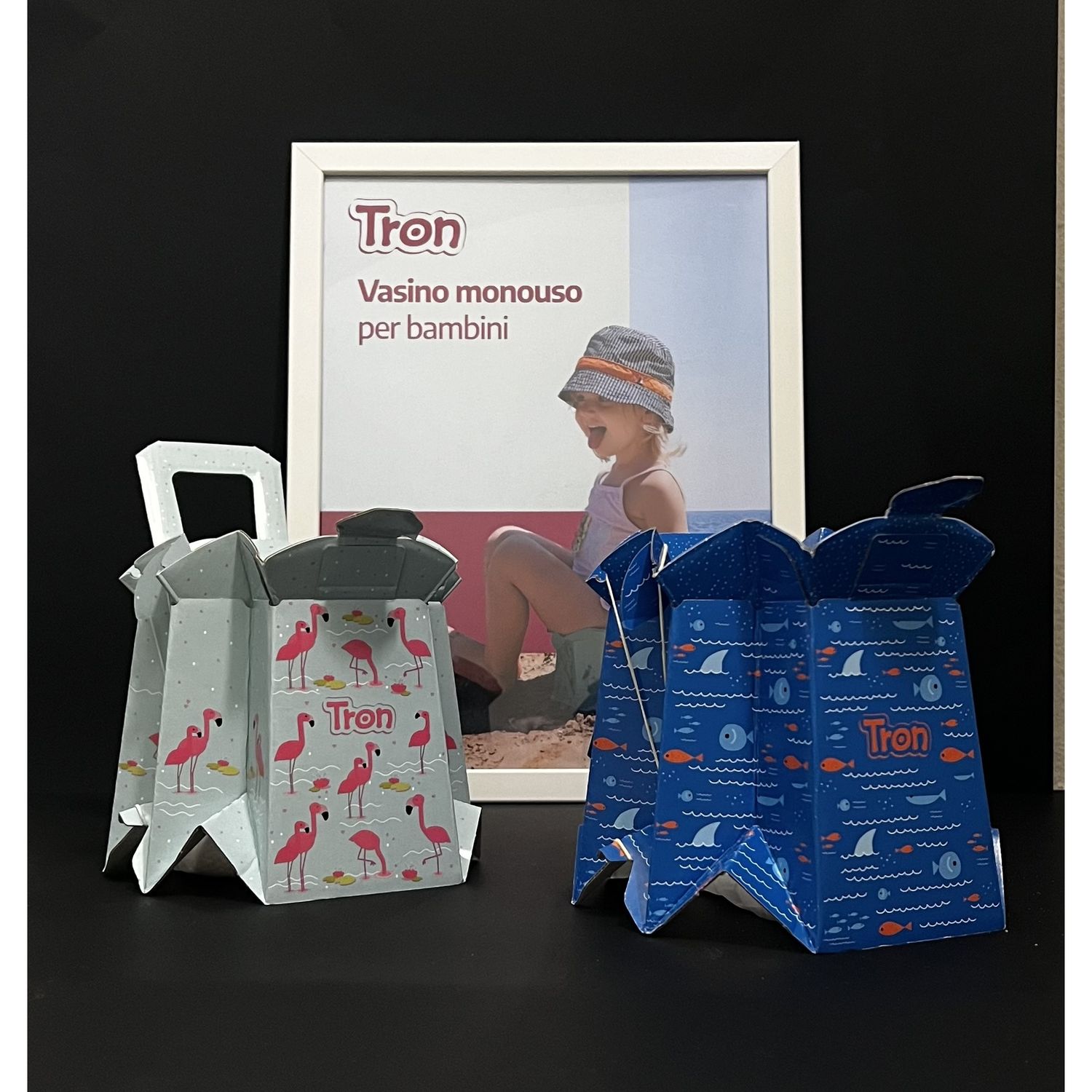 Vasino monouso pesciolini - tron - Tron