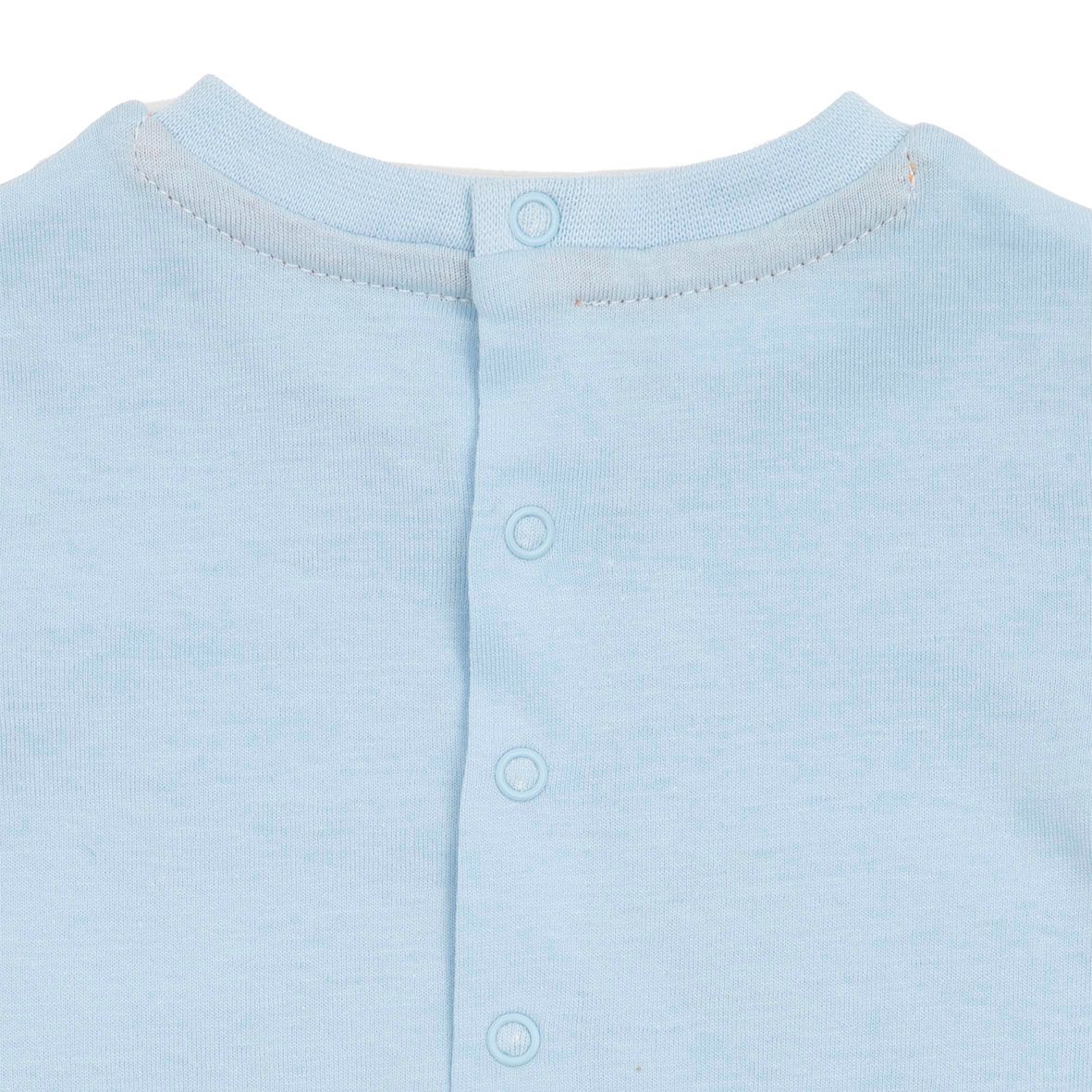 Pagliaccetto jersey bimbo azzurro "mare" - Mawi