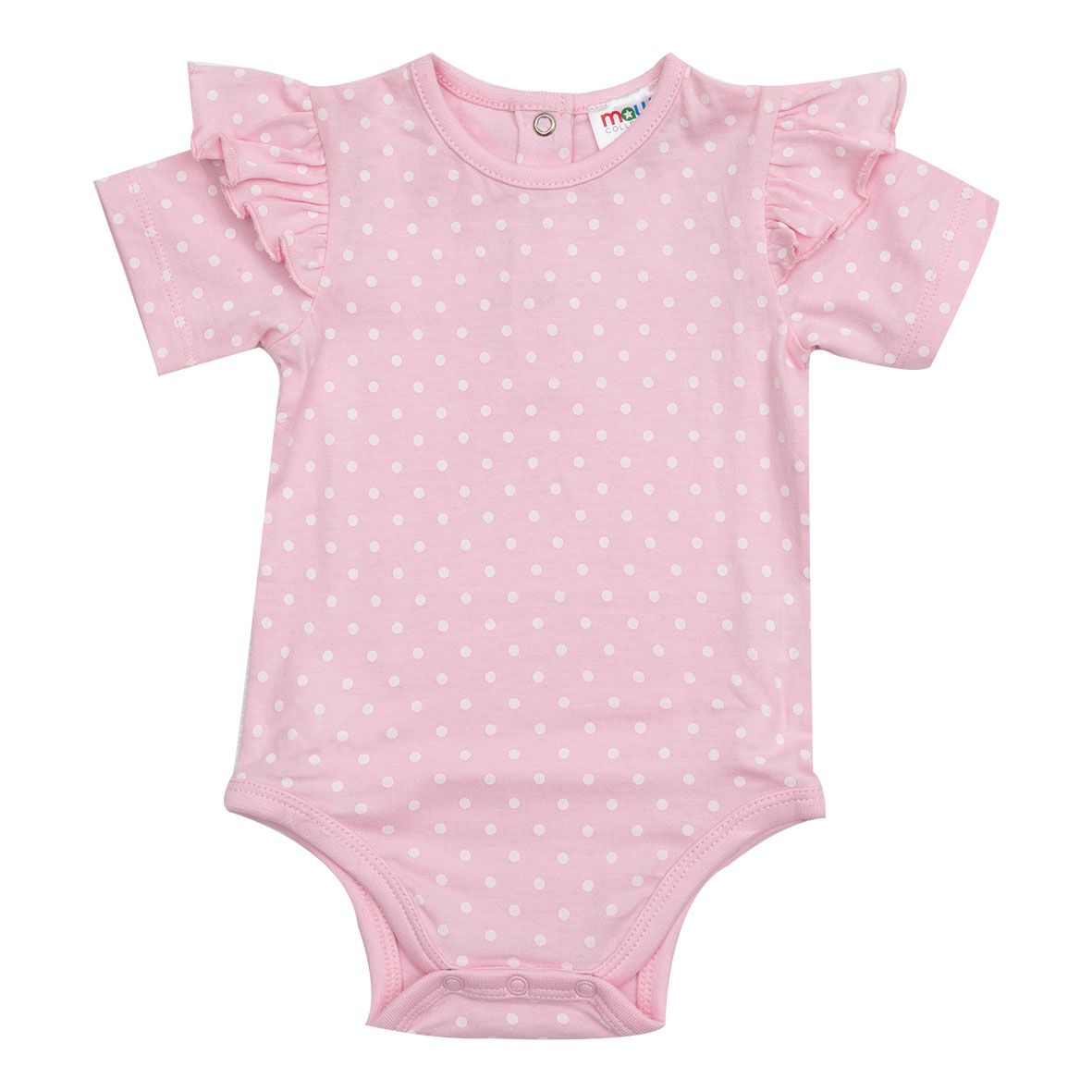 Body jersey bimba rosa pois - Mawi