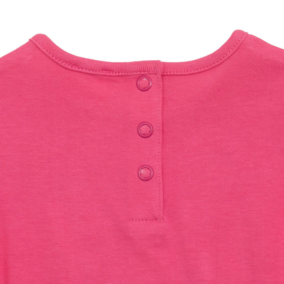 T-shirt maniche corte bimba fucsia coniglietta - Mawi