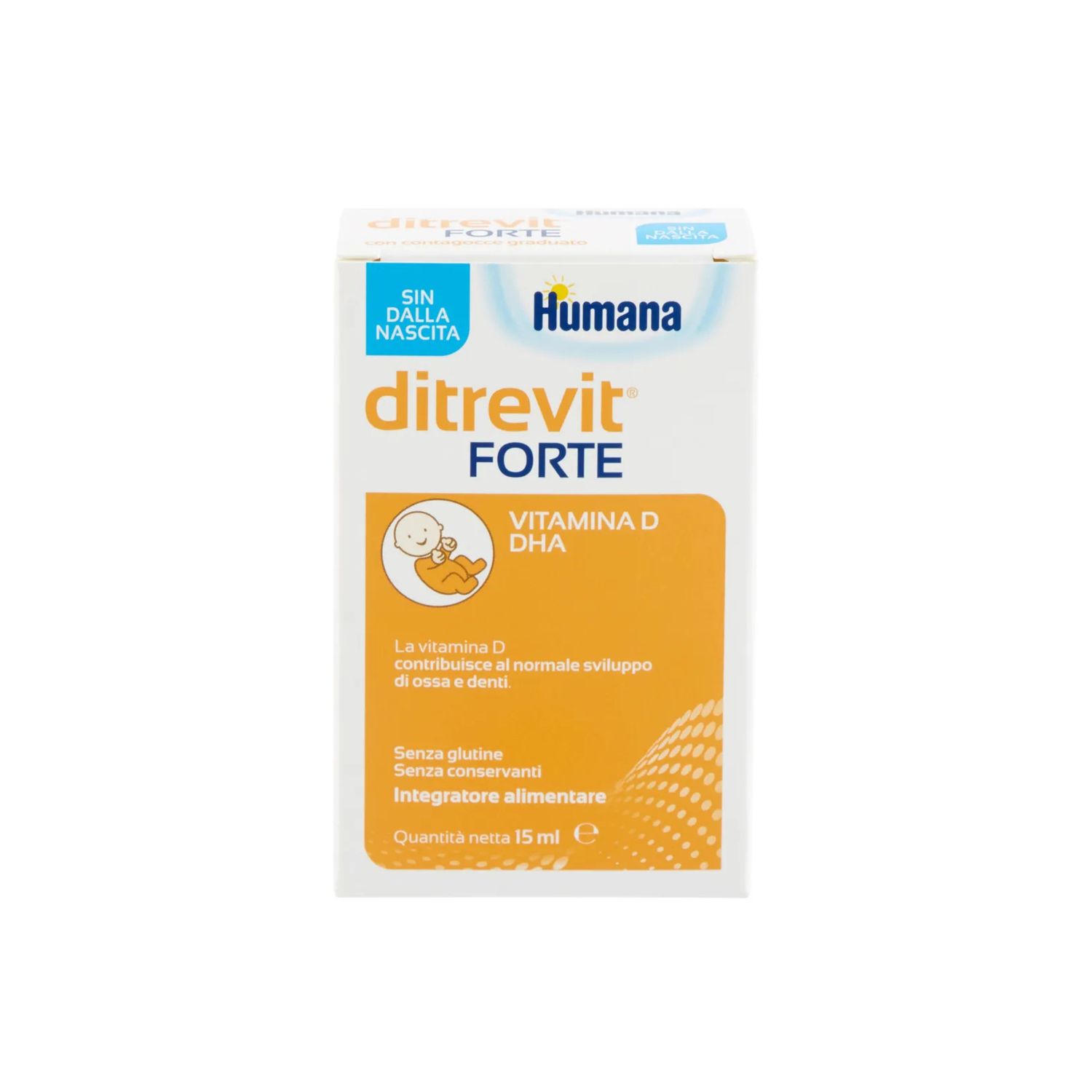 Integratore ditrevit forte 15ml nuova formulazione - humana - Humana