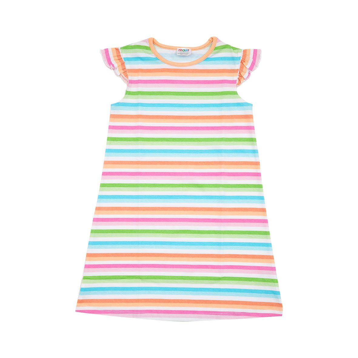 Tenero abito jersey bimba multicolor - Mawi