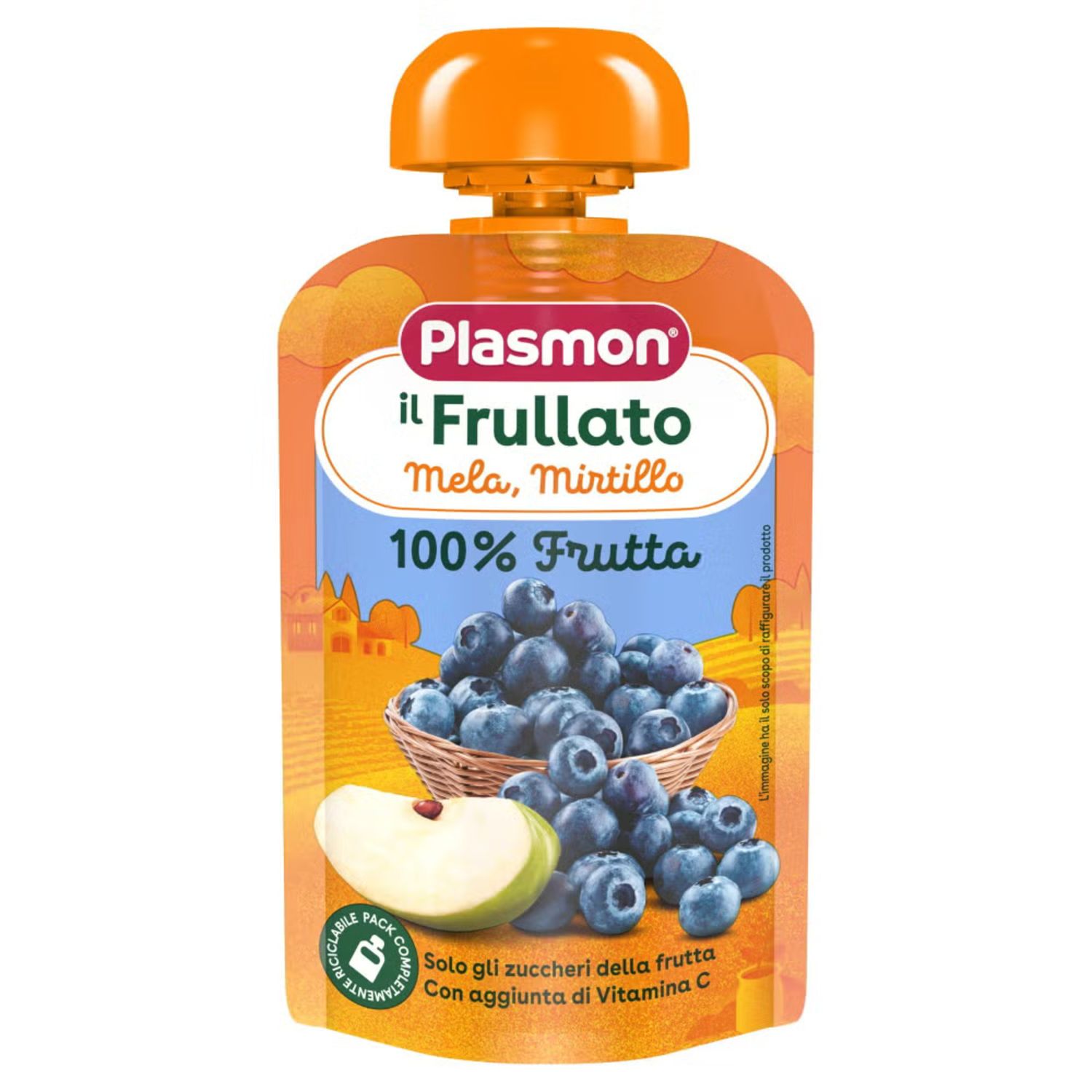 Spremi e gusta mela e mirtillo 100g - plasmon - Plasmon