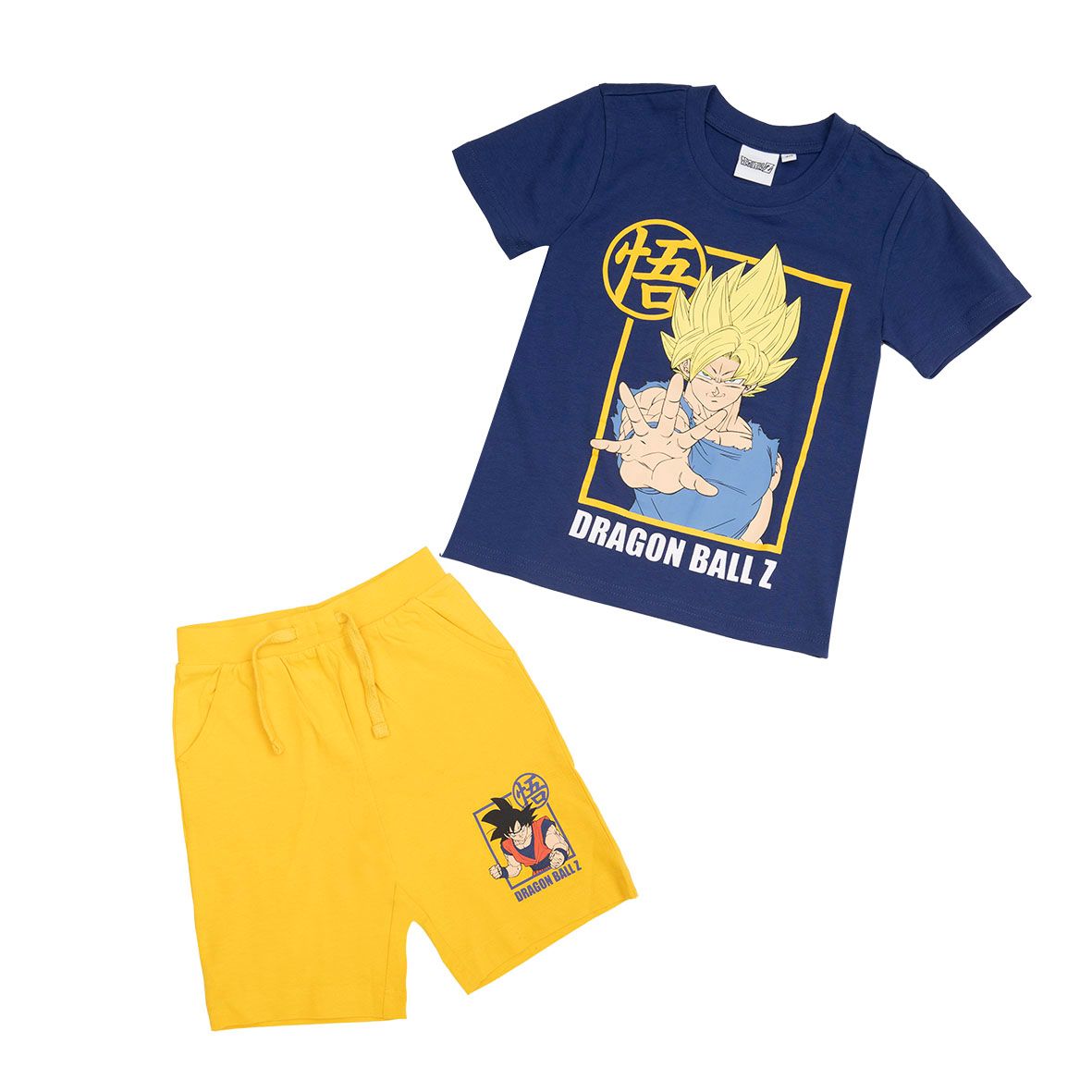 Set 2 pezzi t-shirt + short bimbo dragon ball - DRAGON BALL