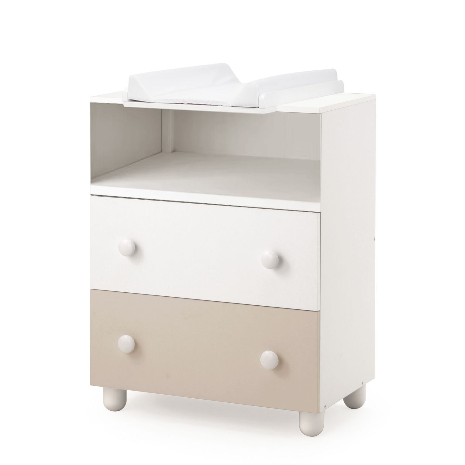 Cassettiera easy dresser tortora - italbaby - Italbaby