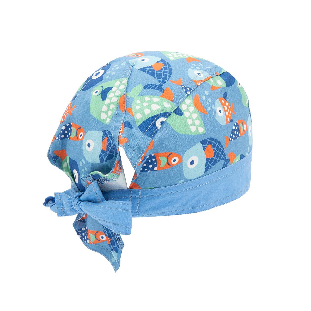 Bandana jersey bimbo azzurra pesci - Mawi