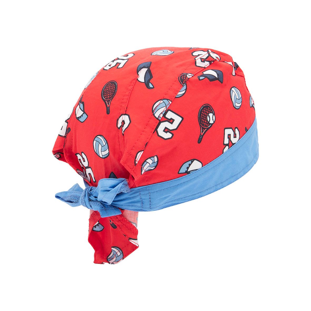 Bandana jersey bimbo rossa/azzurra sport - Mawi