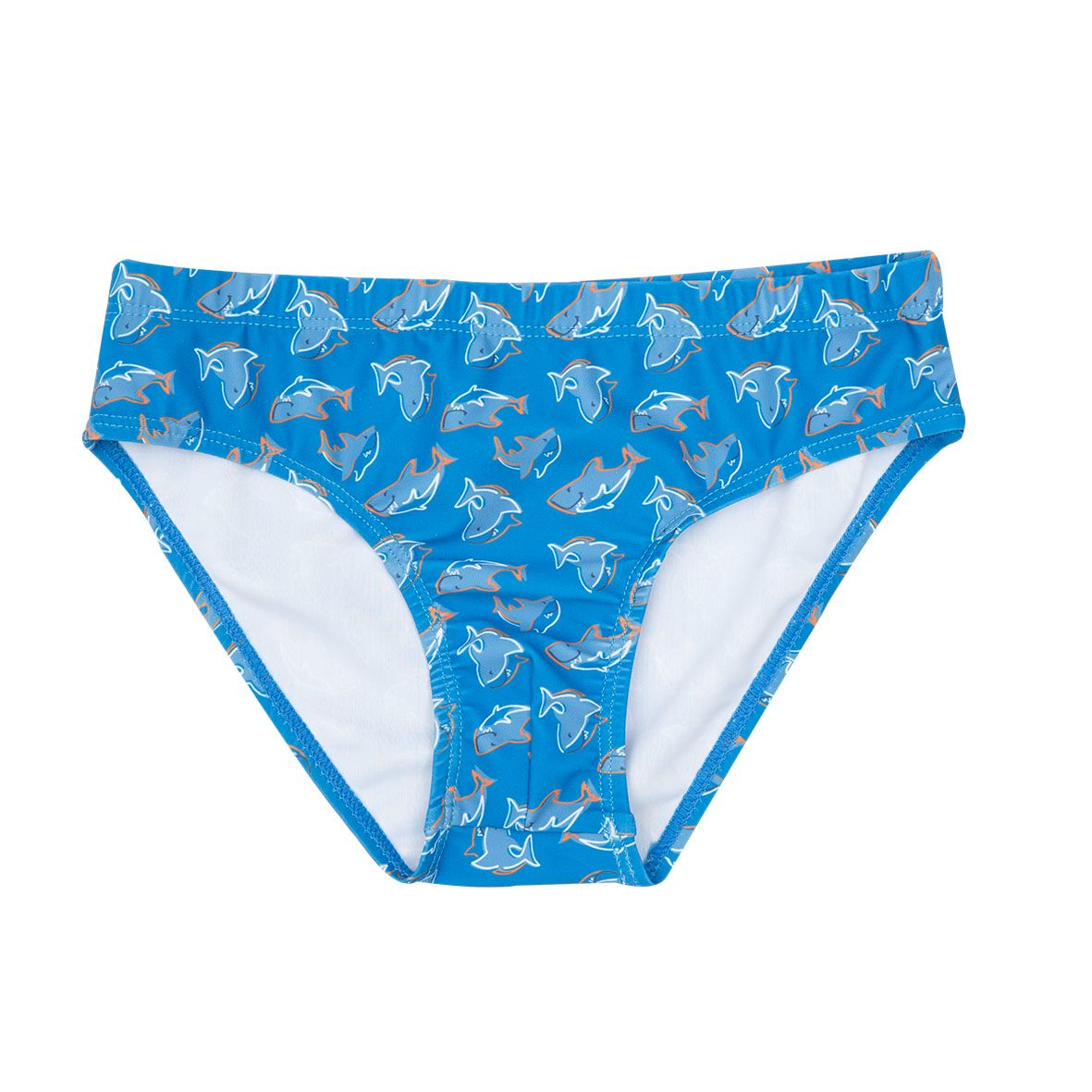 Costume slip bimbo blue stampato - Mawi