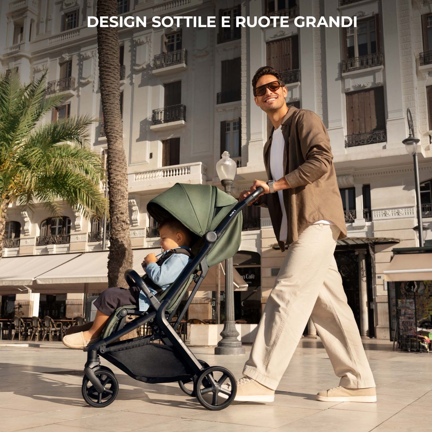 Passeggino leggero nubi 3 - midnight black - kinderkraft - KinderKraft