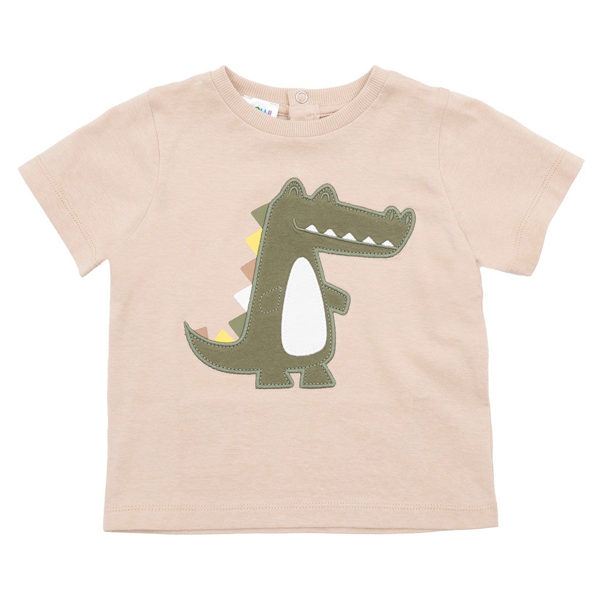 T-shirt jersey bimbo beige coccodrillo - Mawi