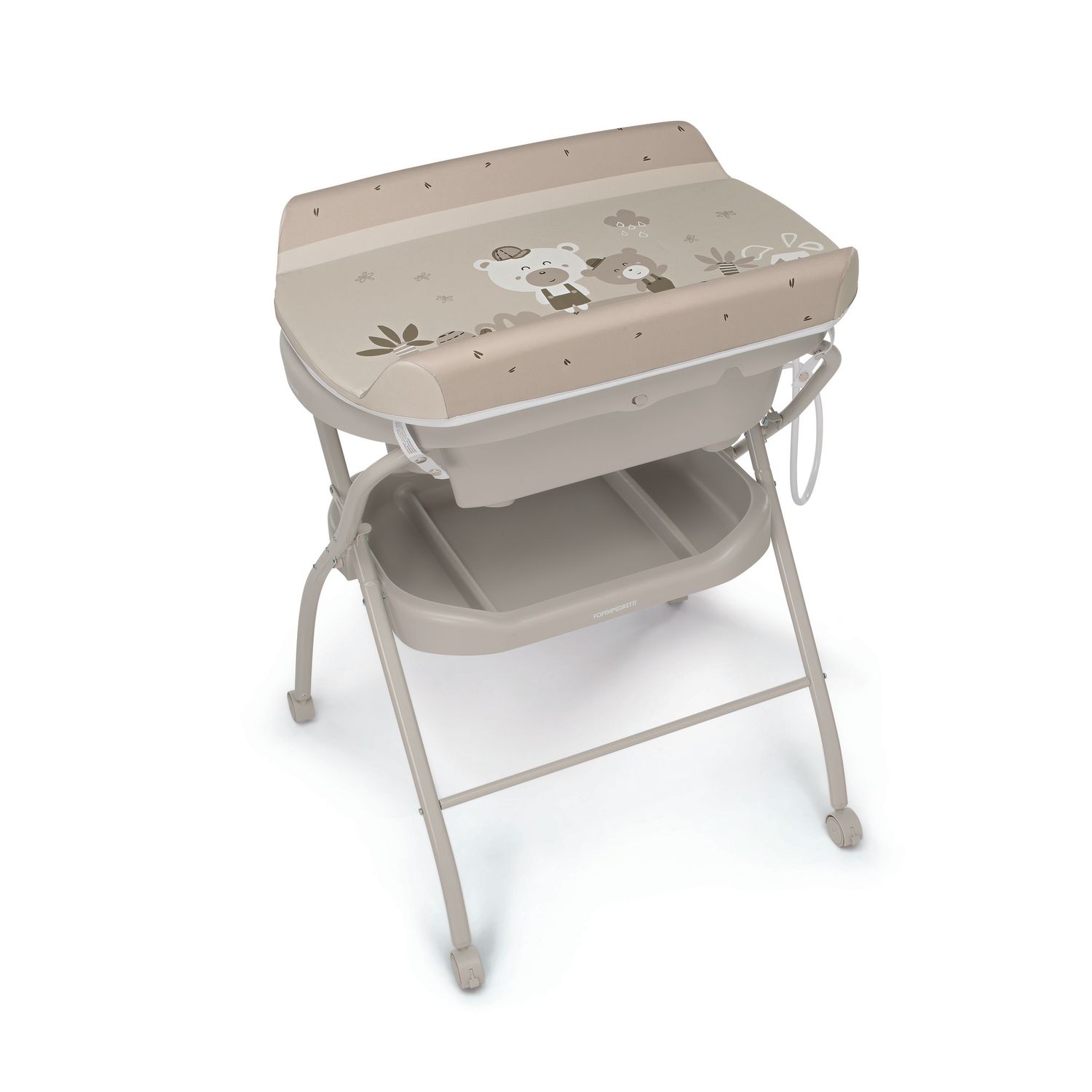 Bagnetto con fasciatoio bath&amp;co bears - foppapedretti - Foppapedretti