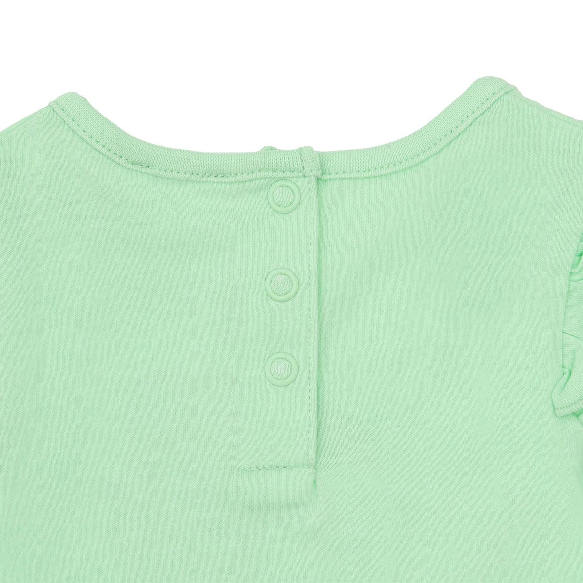 Canottiera jersey bimba verde stampa orsetta - Mawi