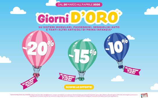 Promo Giorni d’oro