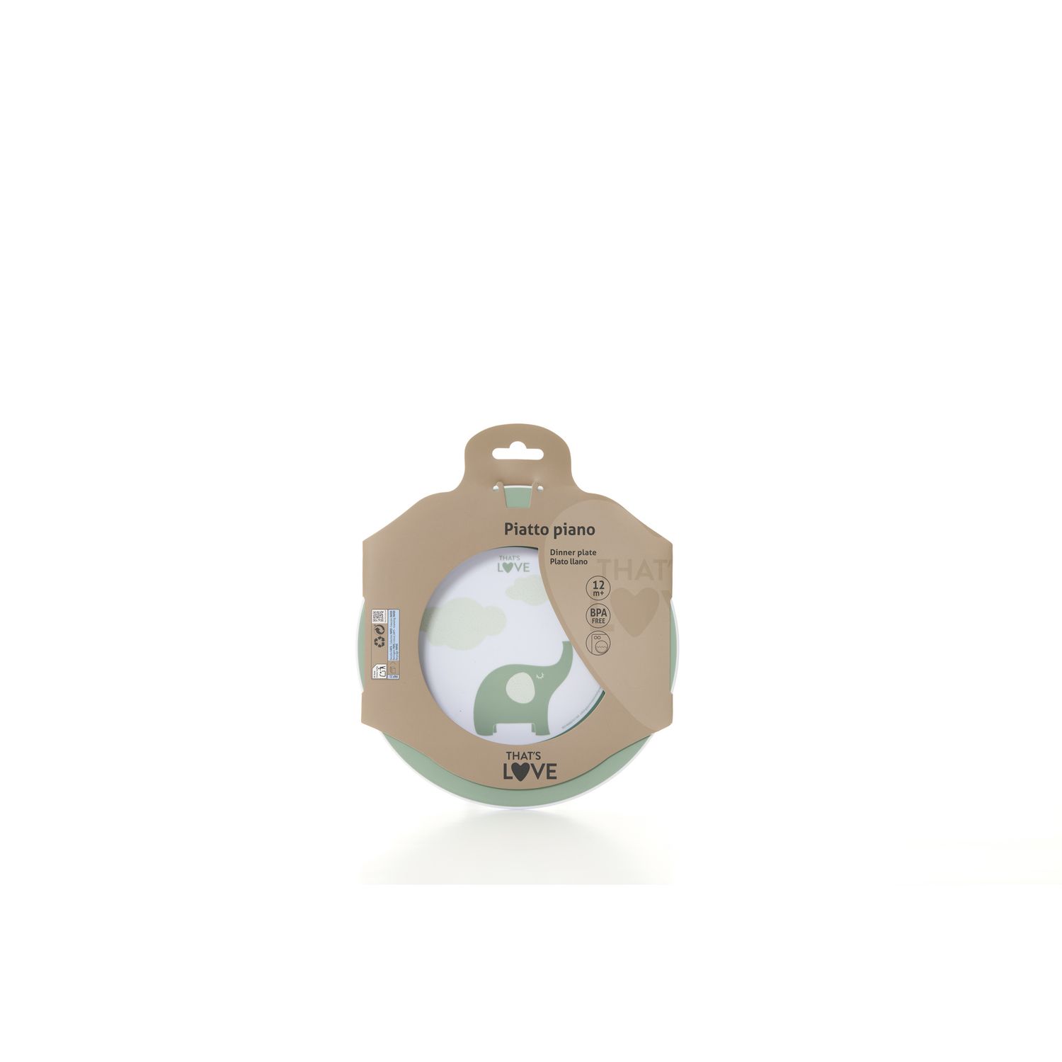 Piatto piano elephant boy - that's love - That's Love