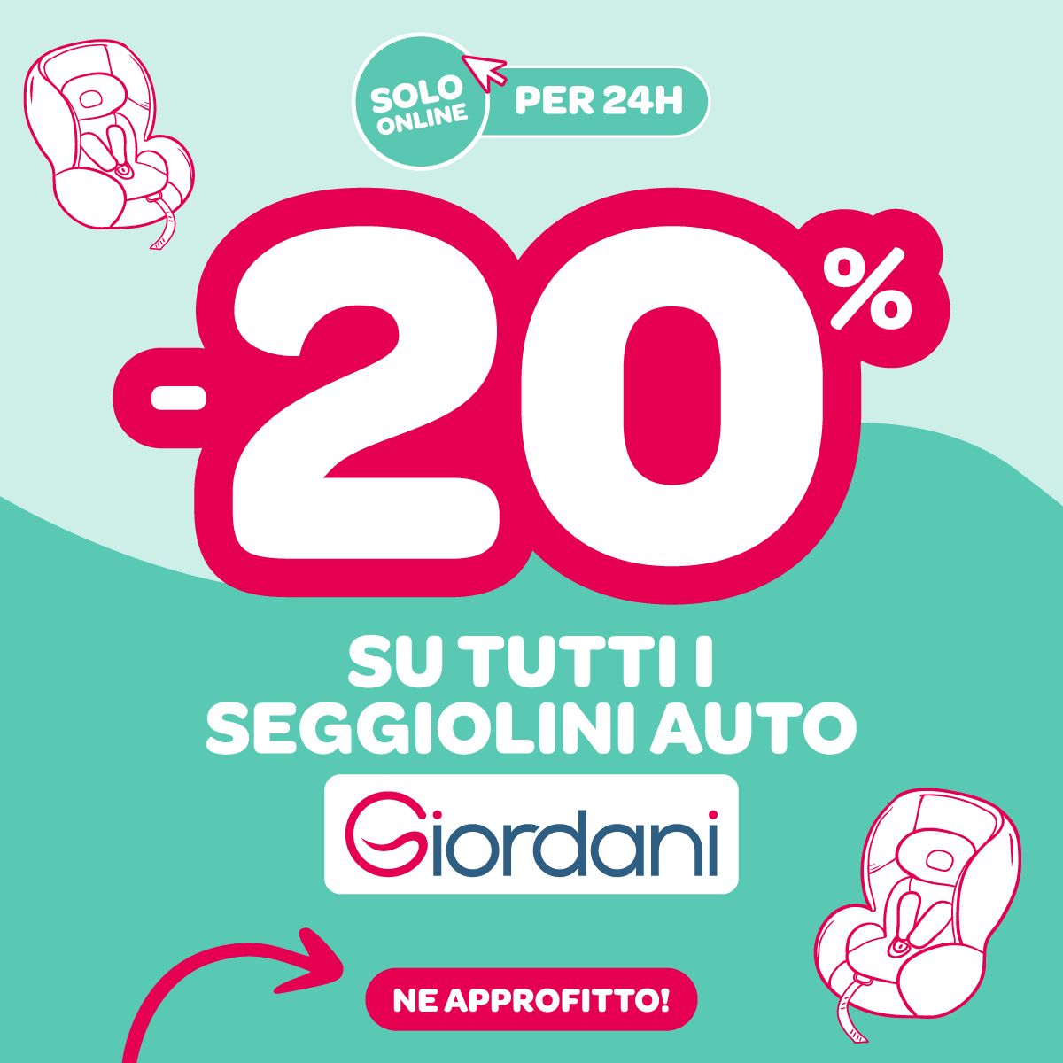 PROMO SEGGIOLINI AUTO GIORDANI