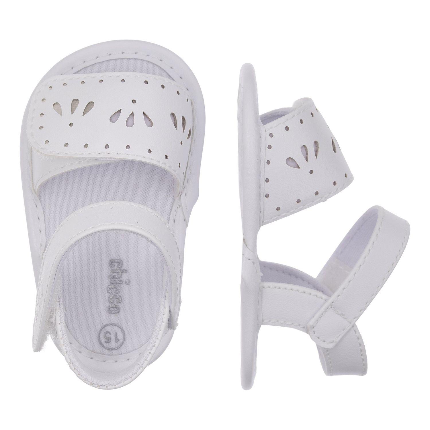 Sanalo elegante laserato neonata bianco - chicco numa - Chicco