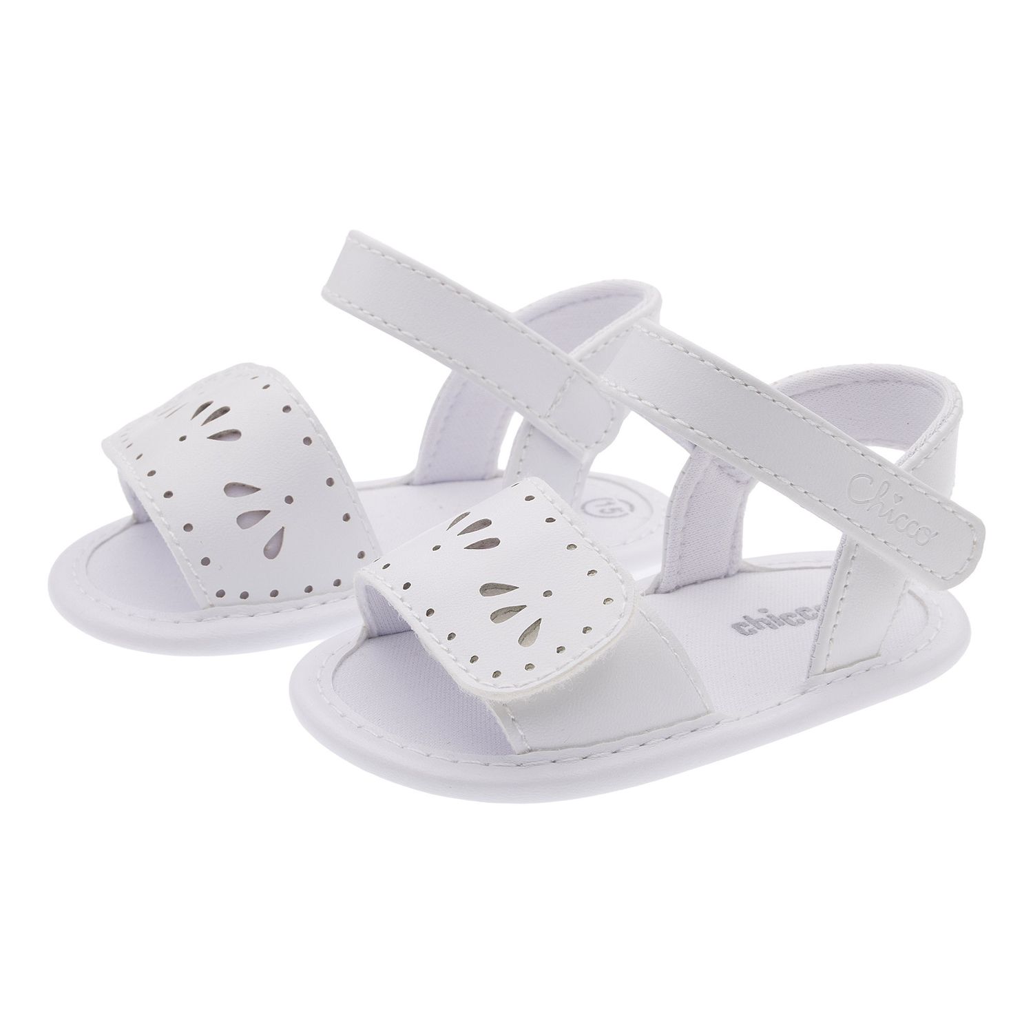 Sanalo elegante laserato neonata bianco - chicco numa - Chicco