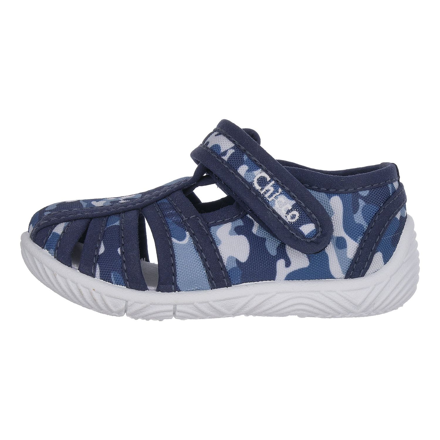 Pantofole per uso interno ed esterno casa, casa e asilo con strappo - chicco - Chicco