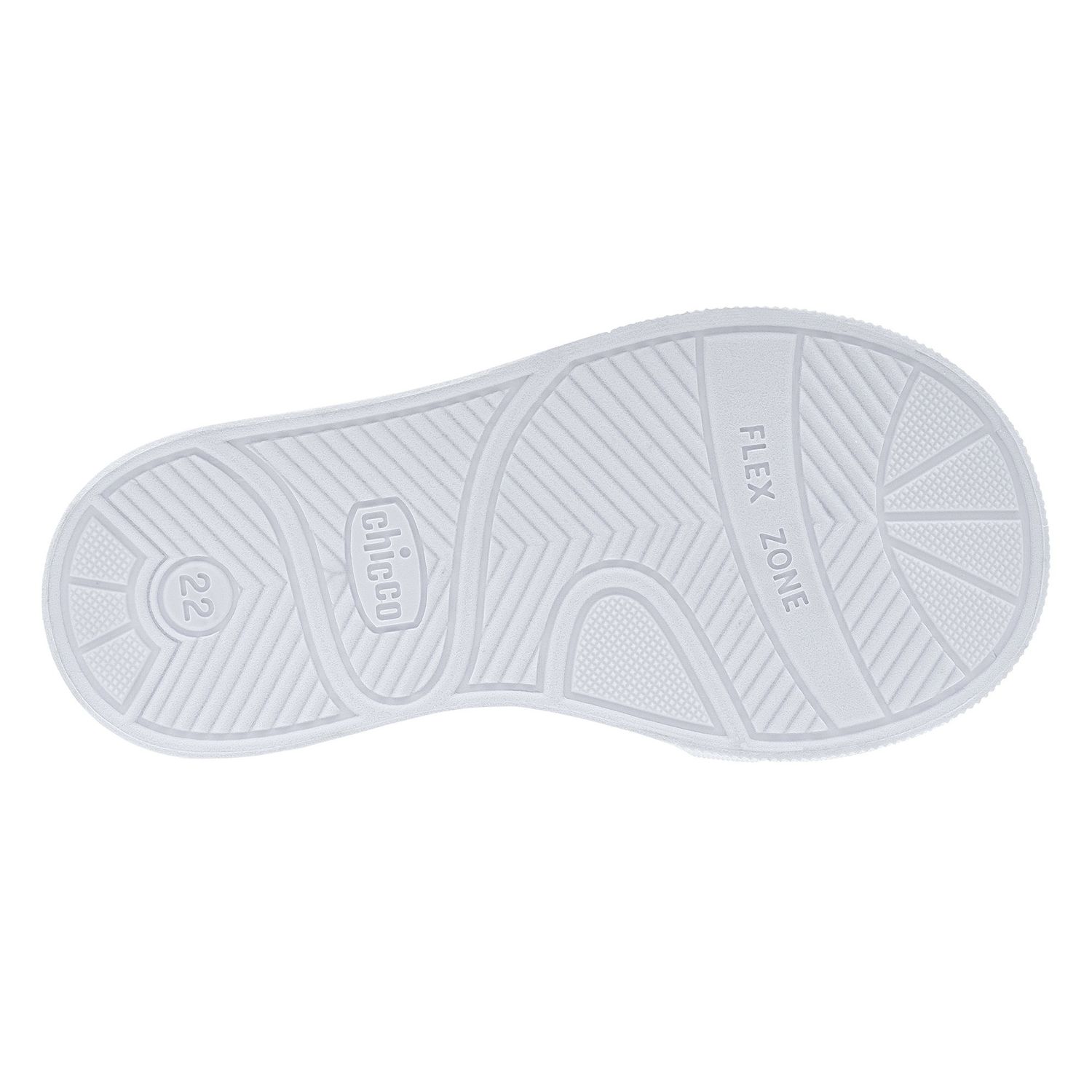 Sneaker bimbo doppio strappo beige con stella- chicco - Chicco