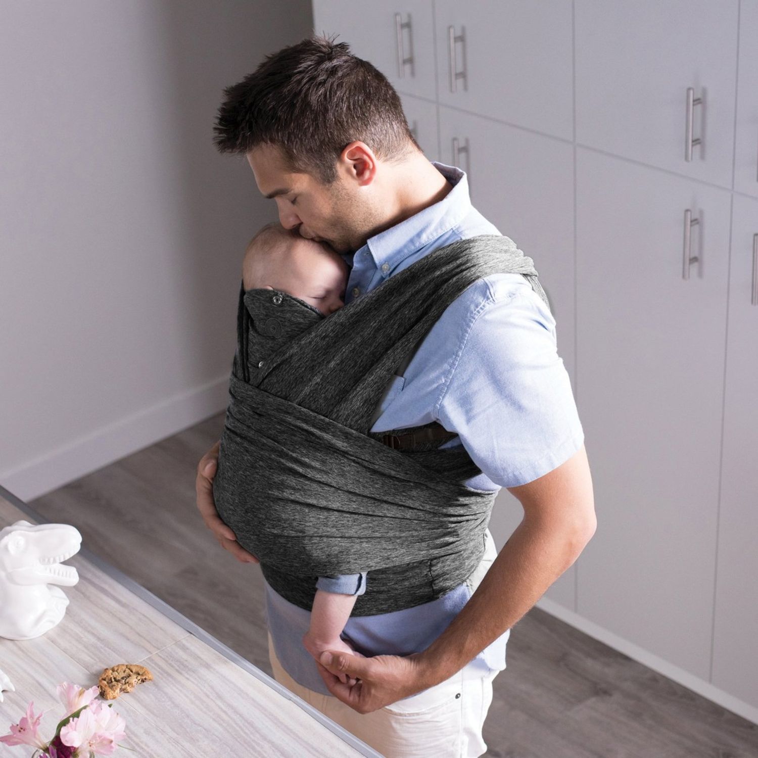 Portabebè comfyfit evolution grigio - boppy - Boppy