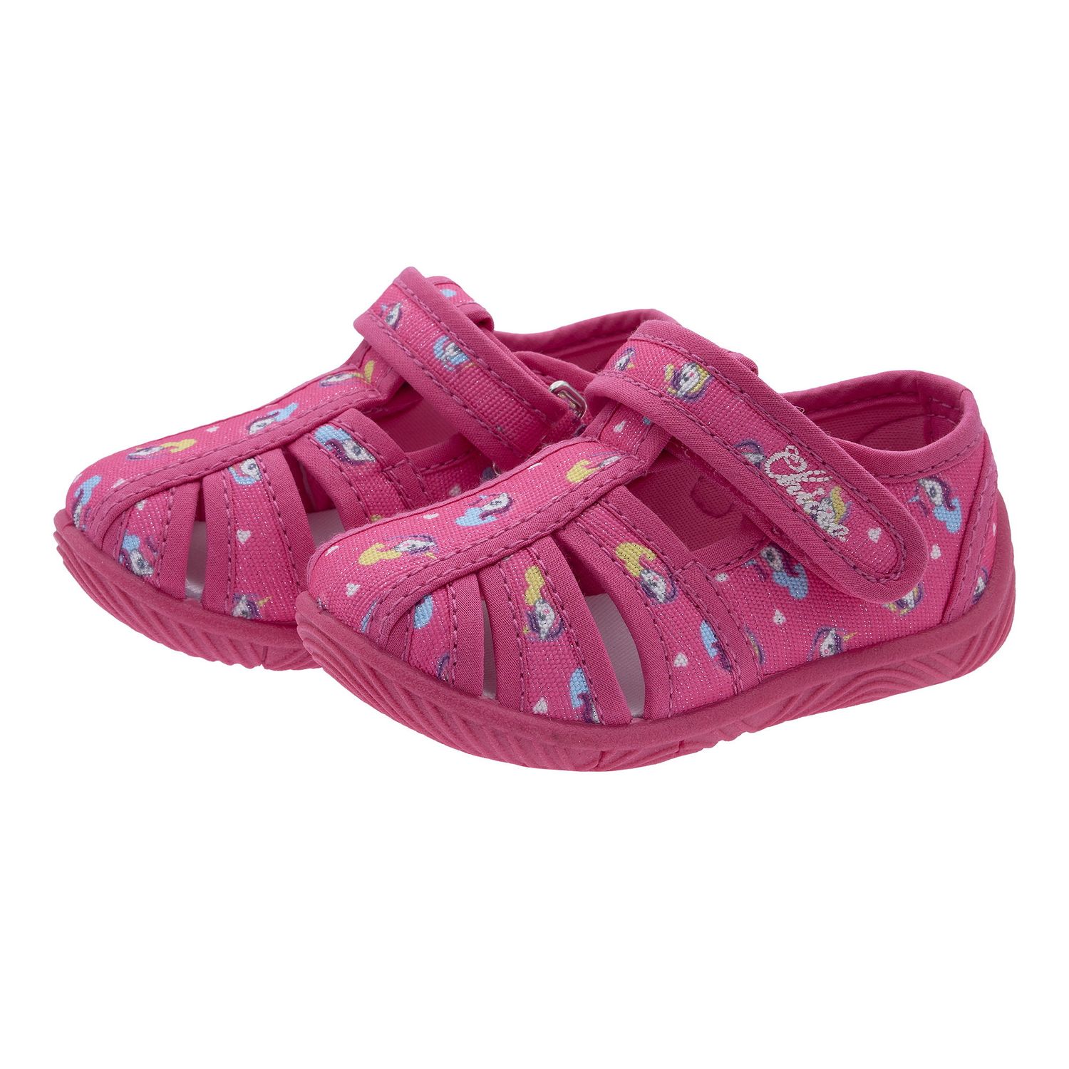 Pantofole fucsia bimba casa e asilo con strappo - chicco - Chicco